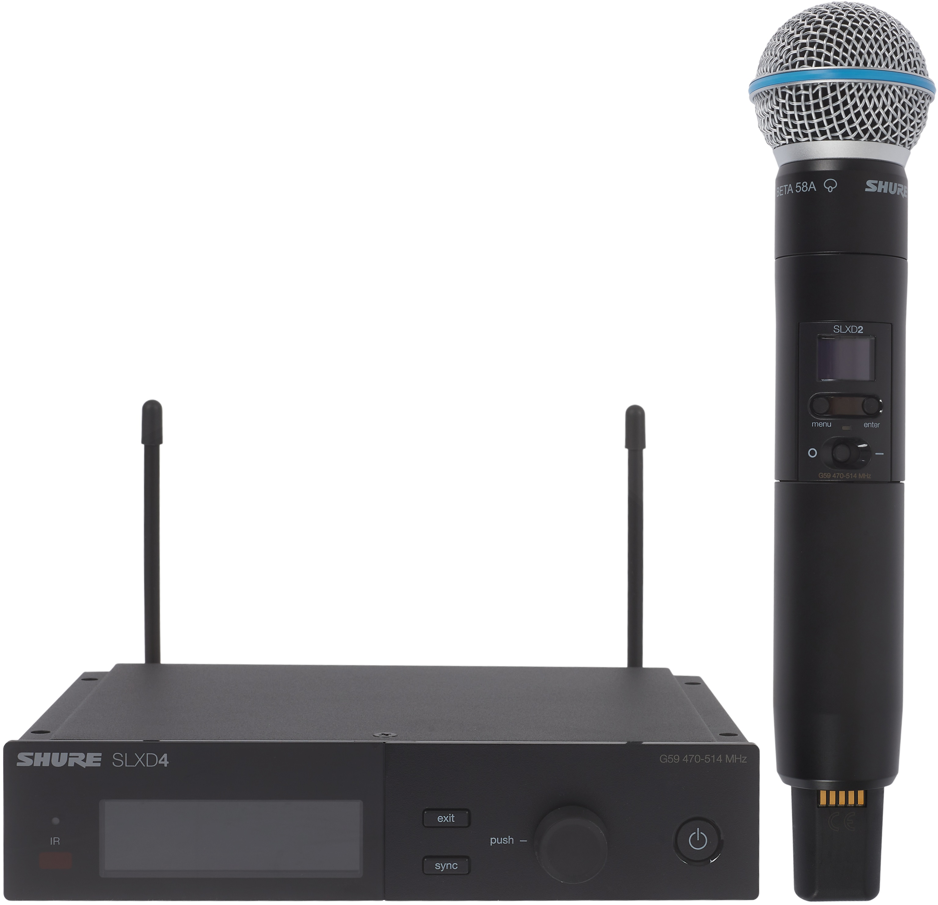 Levně Shure SLXD24E/B58-G59