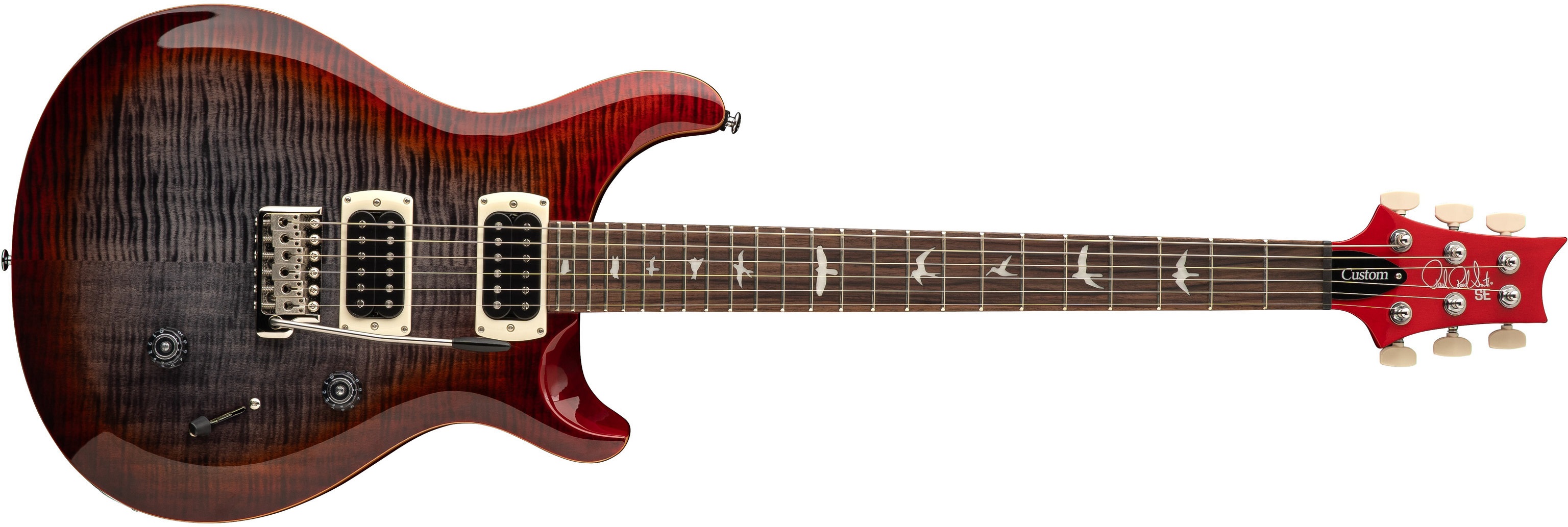 Levně PRS SE Custom 24 Charcoal Cherry Burst 2026