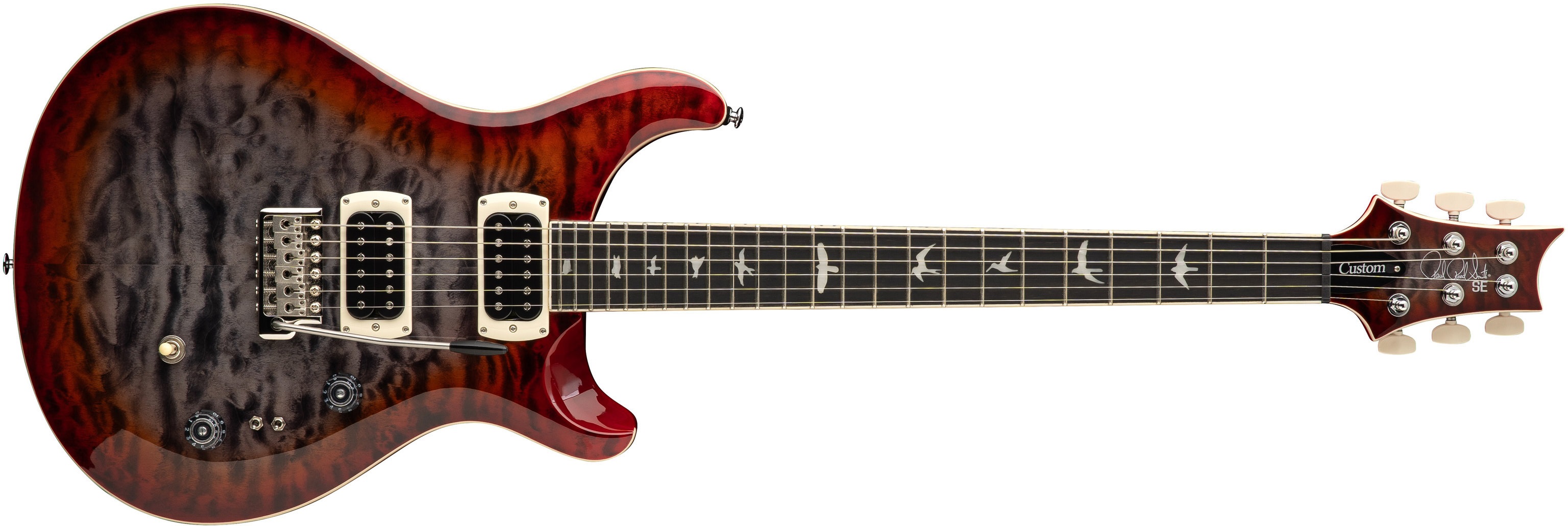 Levně PRS SE Custom 24-08 QP Charcoal Cherry Burst 2026