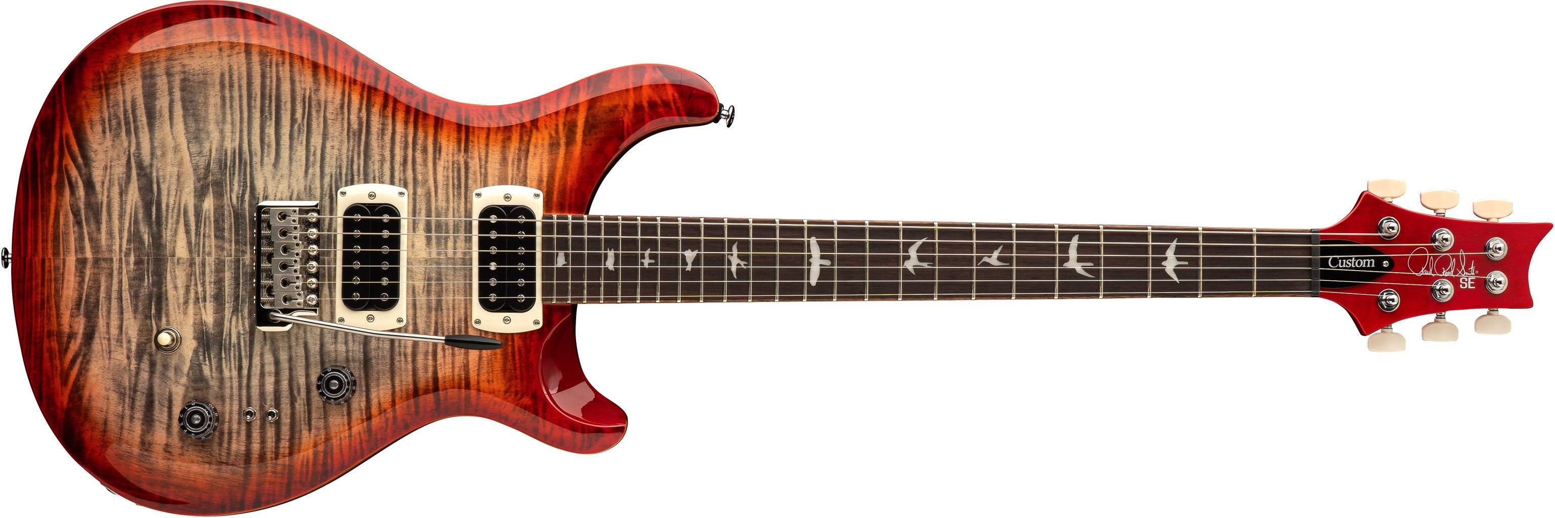 Levně PRS SE Custom 24-08 Charcoal Cherry Burst 2026