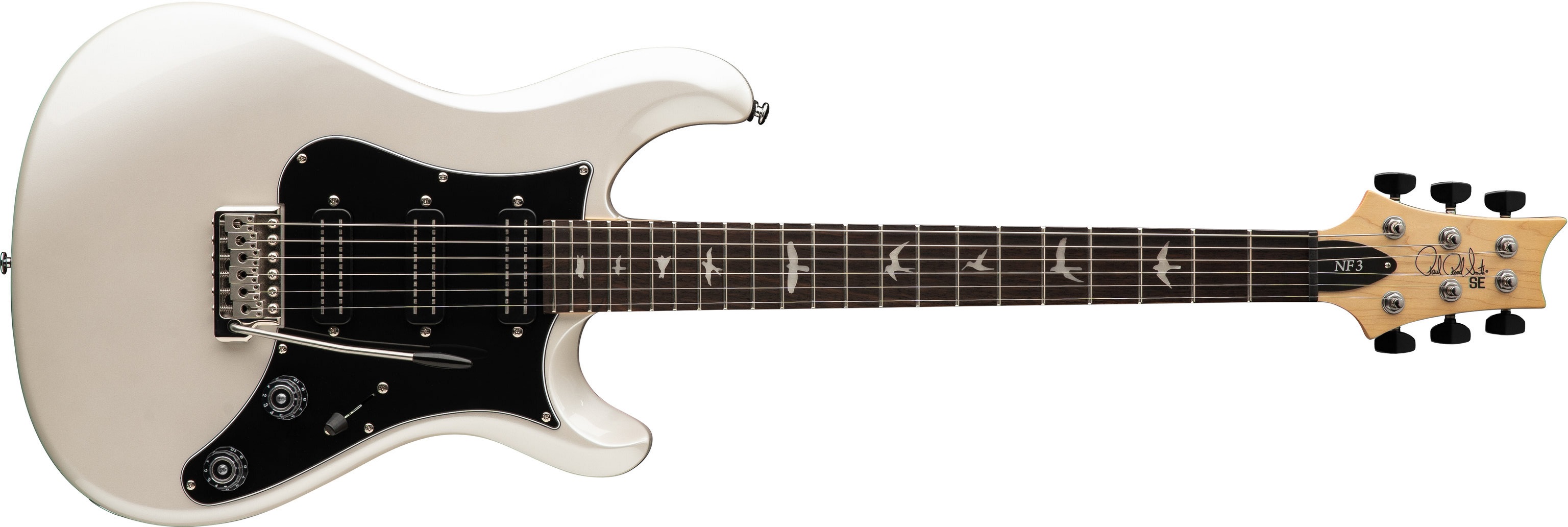 PRS SE NF3 RW Pearl White 2026