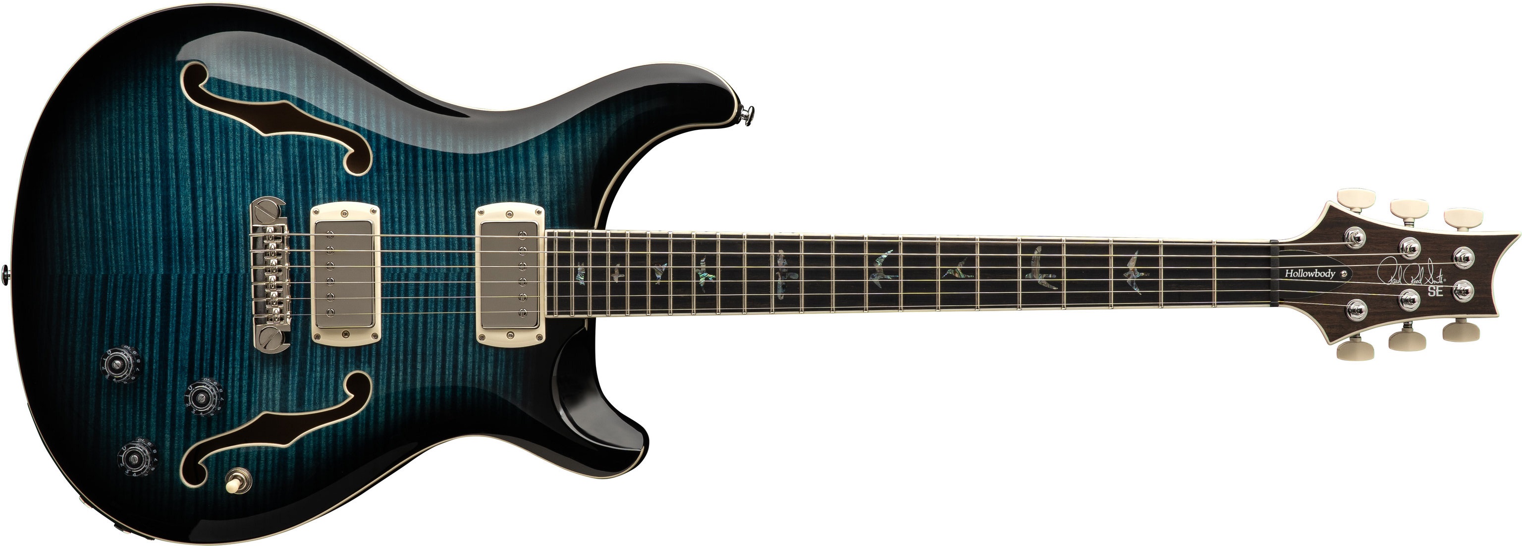 PRS SE Hollowbody II Piezo Peacock Blue 2026