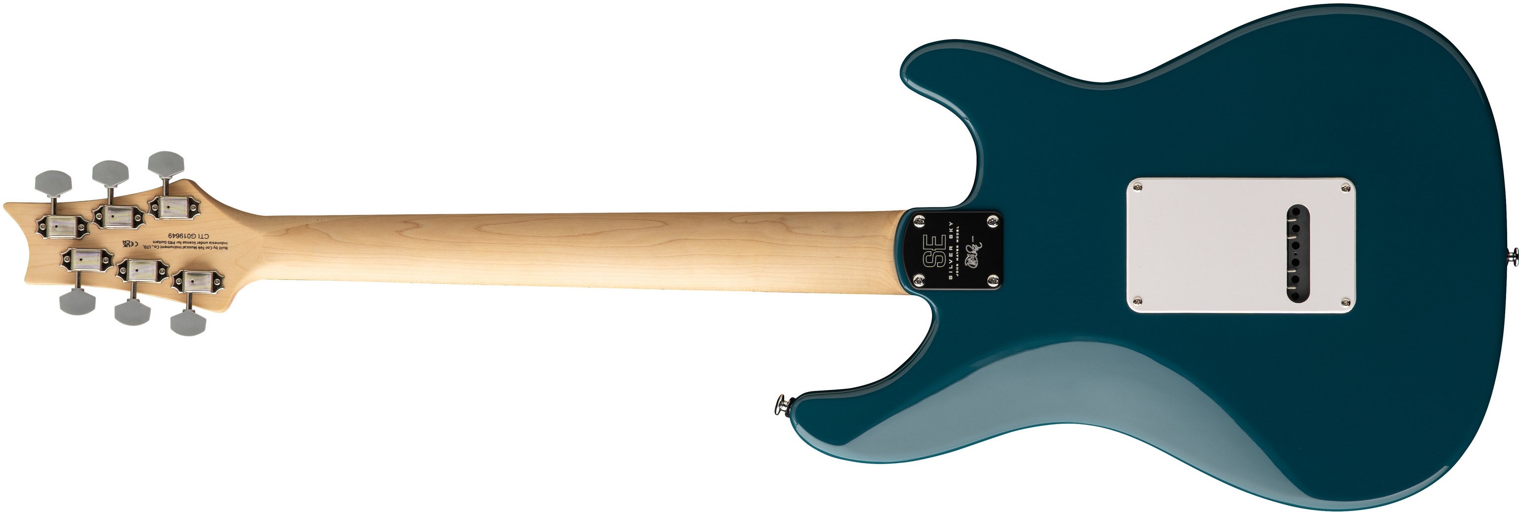 PRS SE Silver Sky LH Nylon Blue 2026 (obrázek 3)