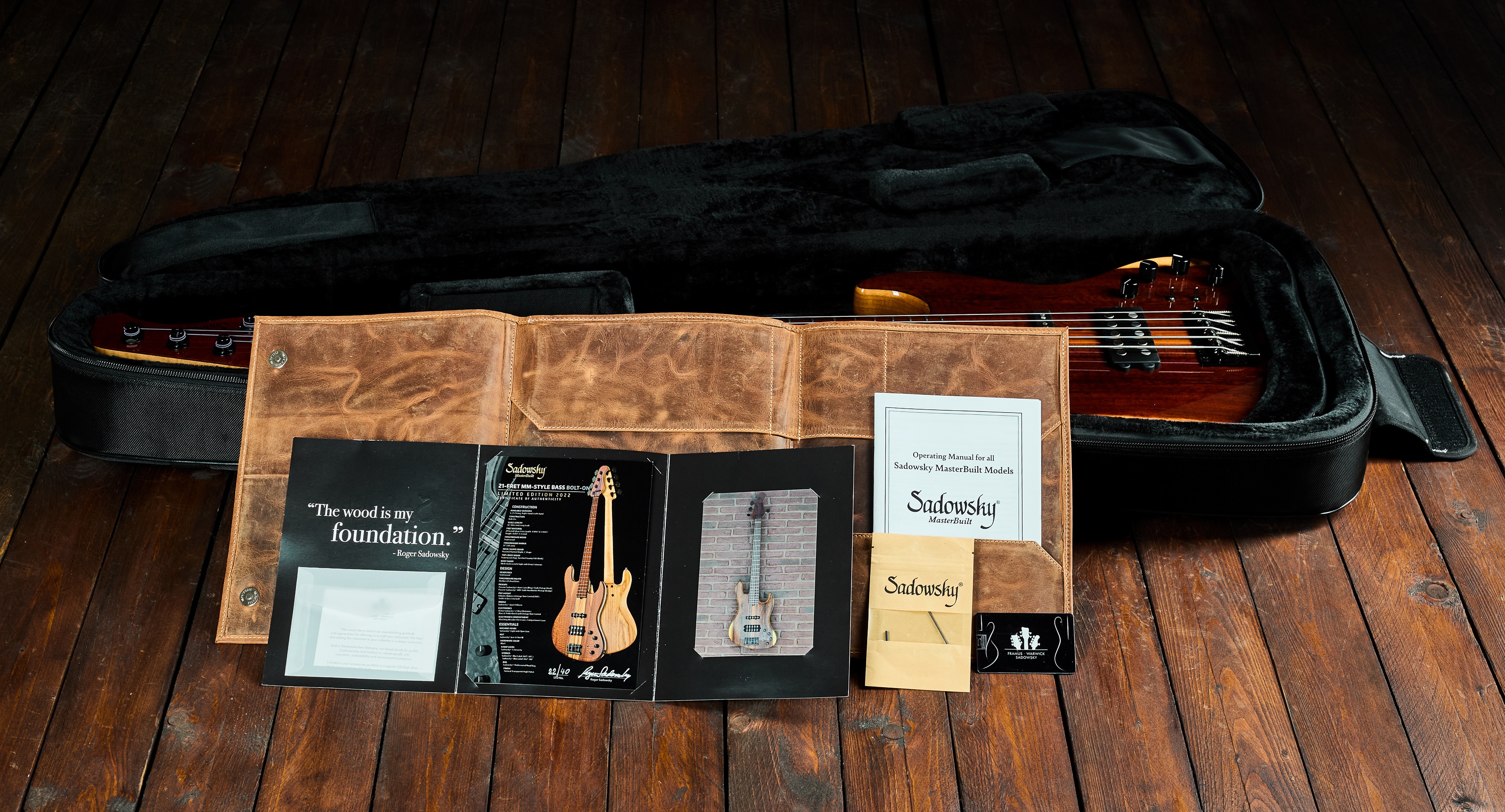 Sadowsky 2023 Masterbuilt 21- Fret Snake Wood BO 22/40 (obrázek 7)