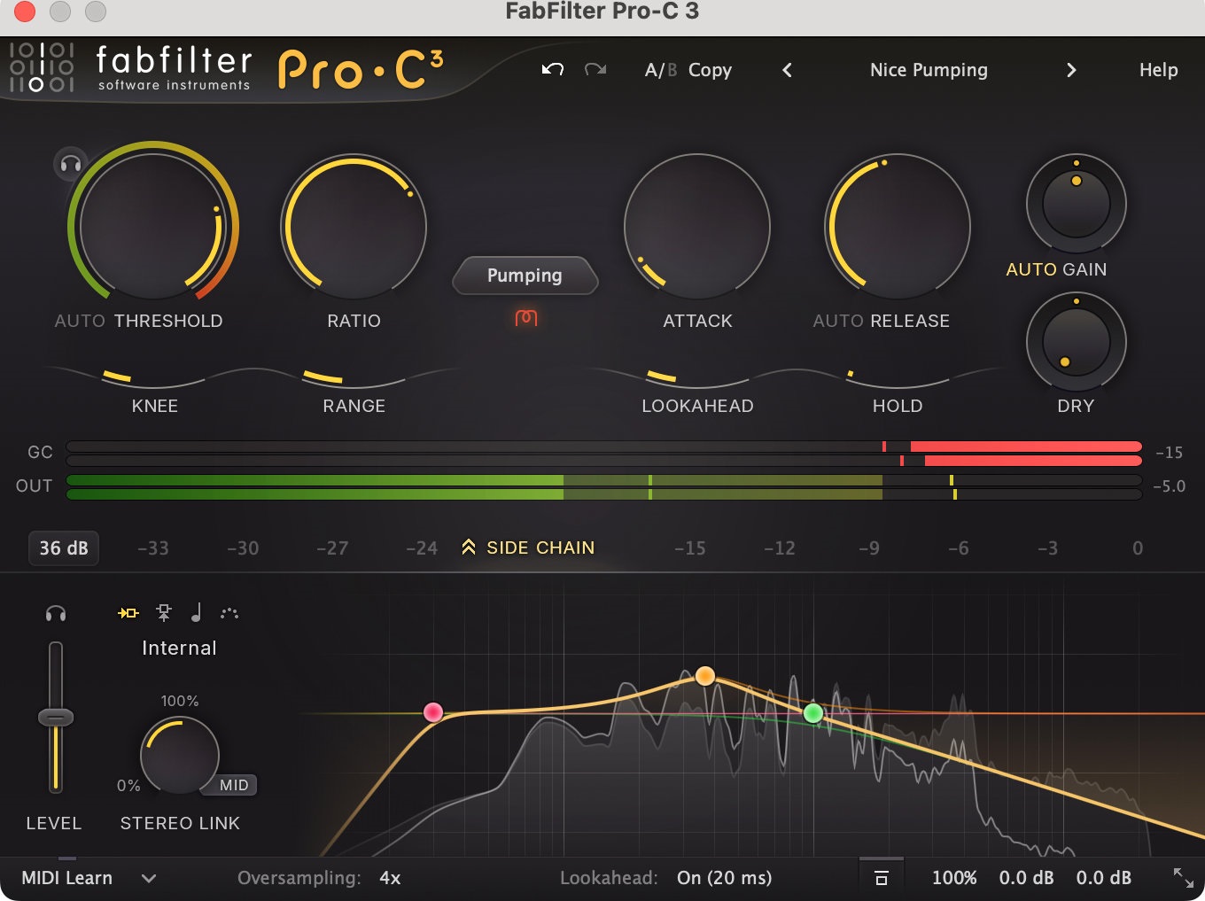 FabFilter Pro-C 3 (obrázek 3)