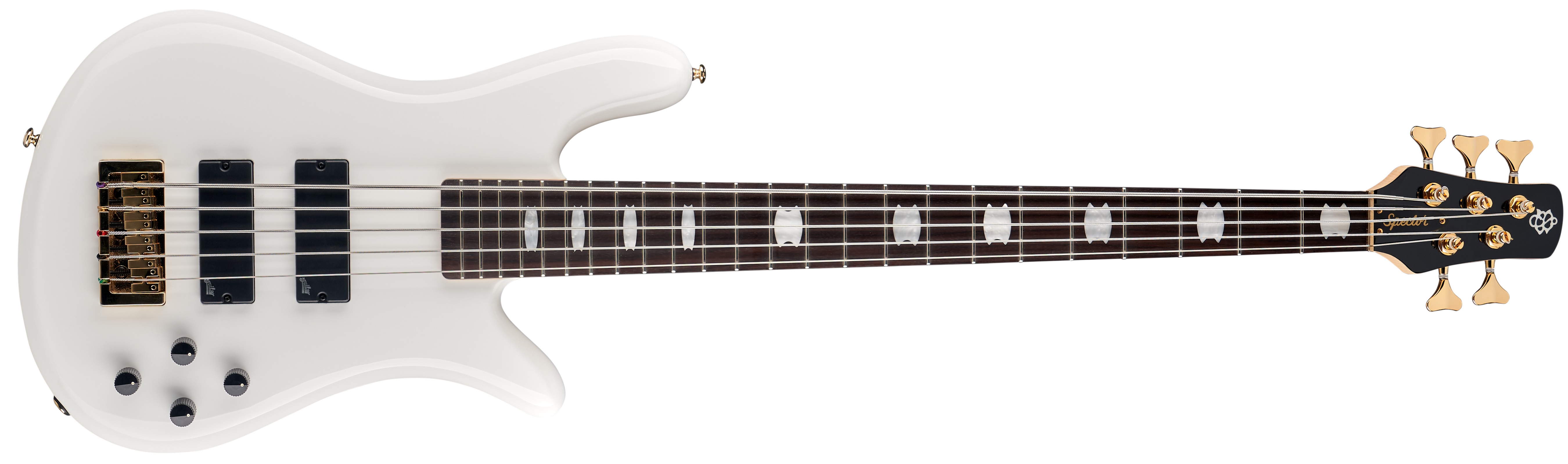 Levně Spector Icon NS-5, Bolt-On, White Gloss