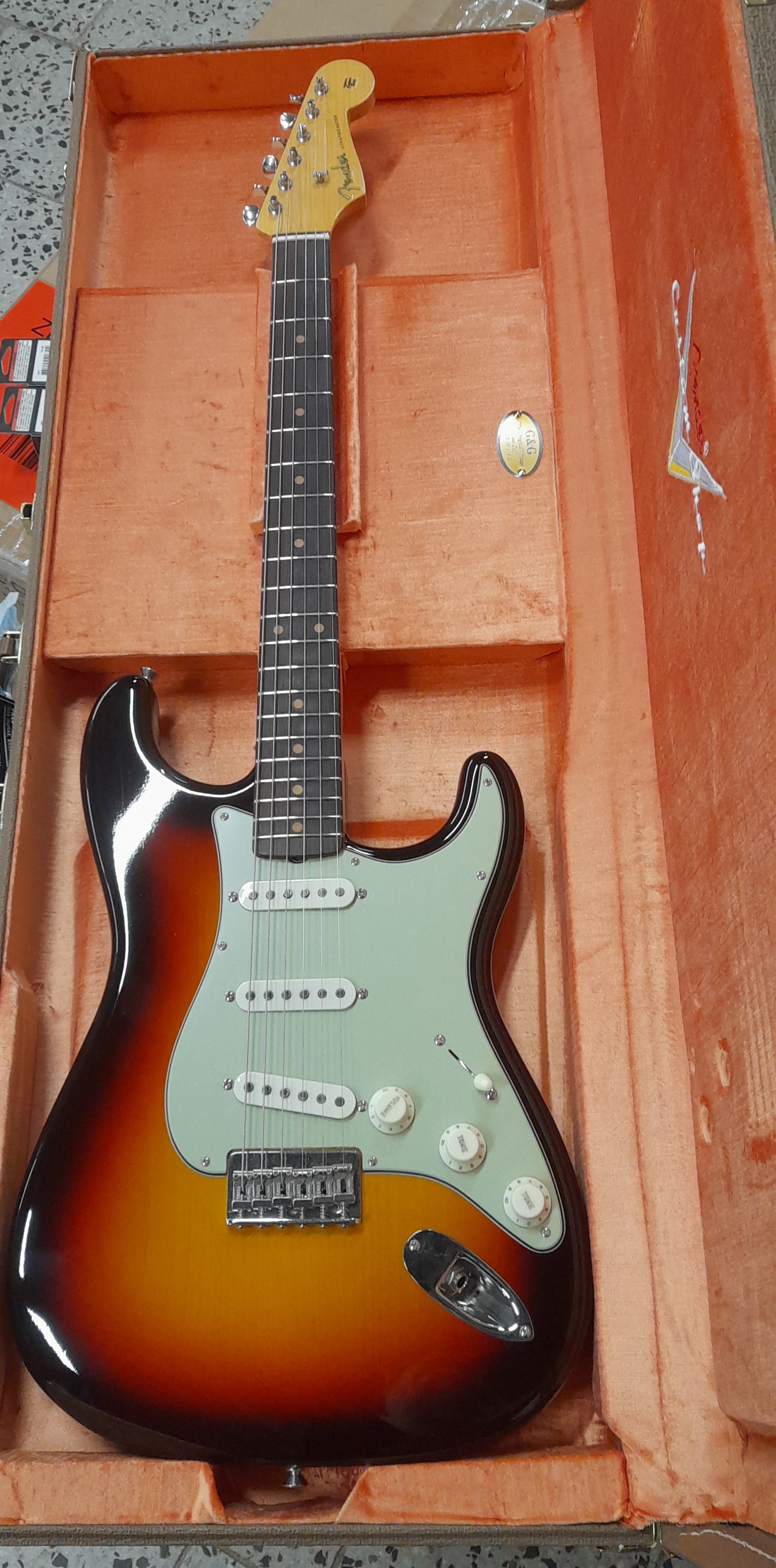 Fender Custom Shop Vintage Custom 59 Hardtail Strat Time Capsule (použ (obrázek 10)