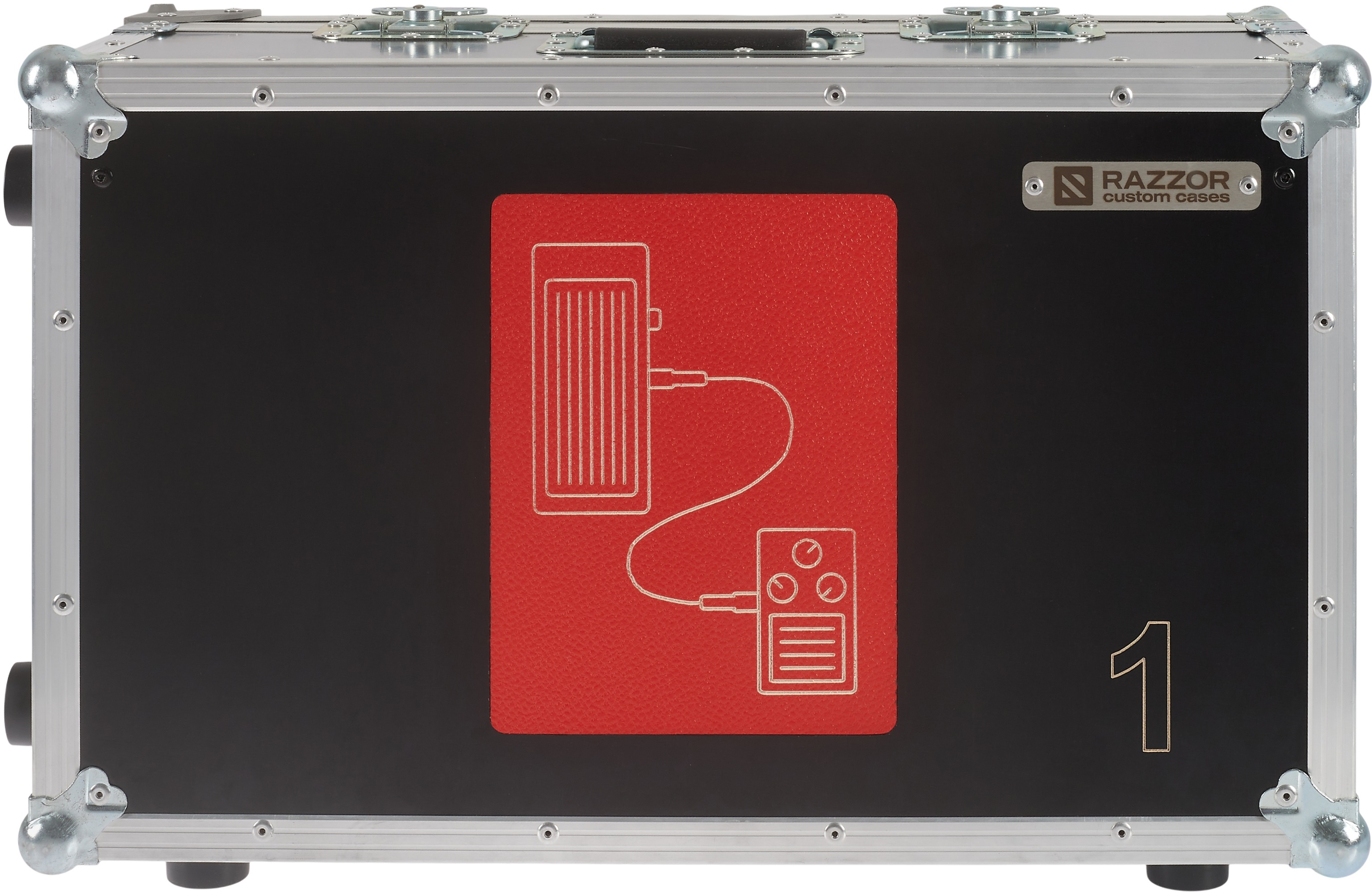 Razzor Cases Kufr na pedalboard s kolečky