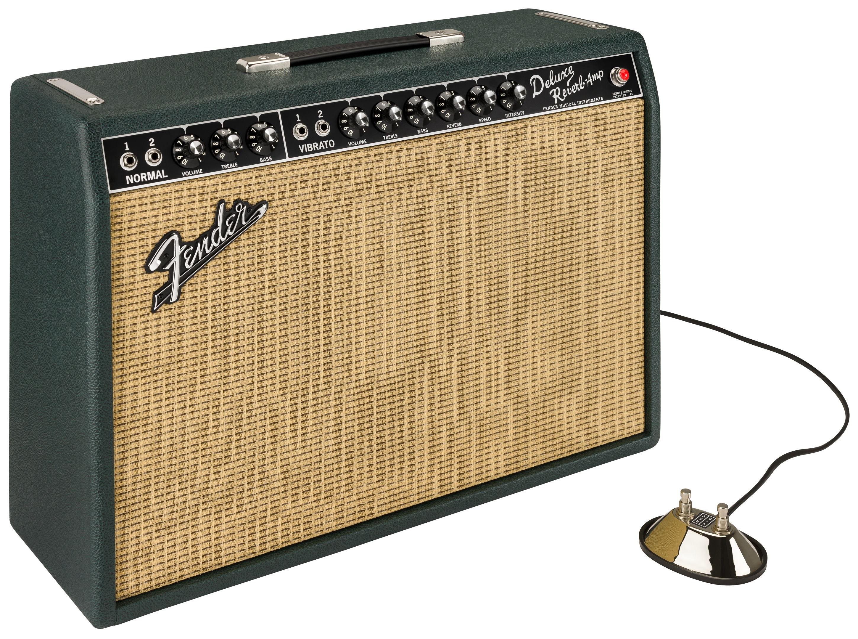 Levně Fender 65 Deluxe Reverb British Racing Green