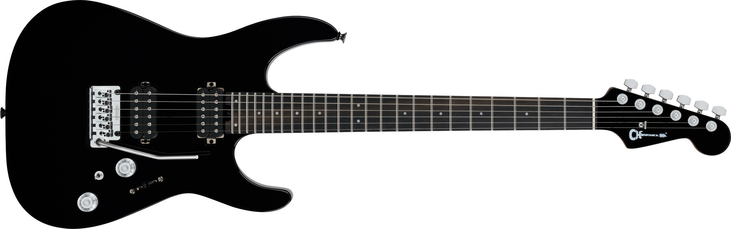 Levně Charvel Pro-Mod Plus DK24 HH 2PT EB EBY RVEN BLACK