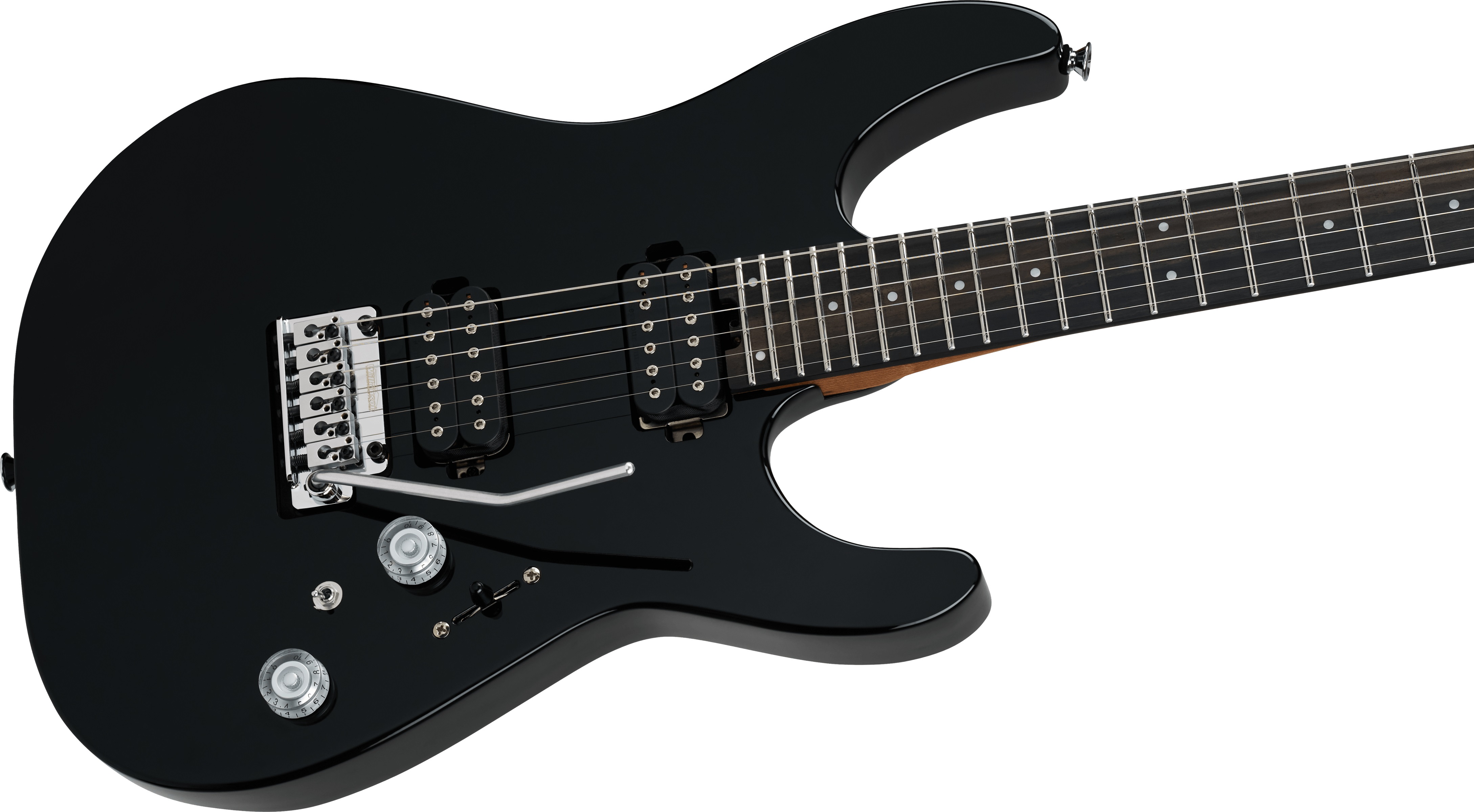 Charvel Pro-Mod Plus DK24 HH 2PT EB EBY RVEN BLACK (obrázek 3)