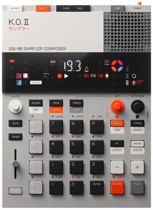 Levně Teenage Engineering EP-133 K.O. II 128MB