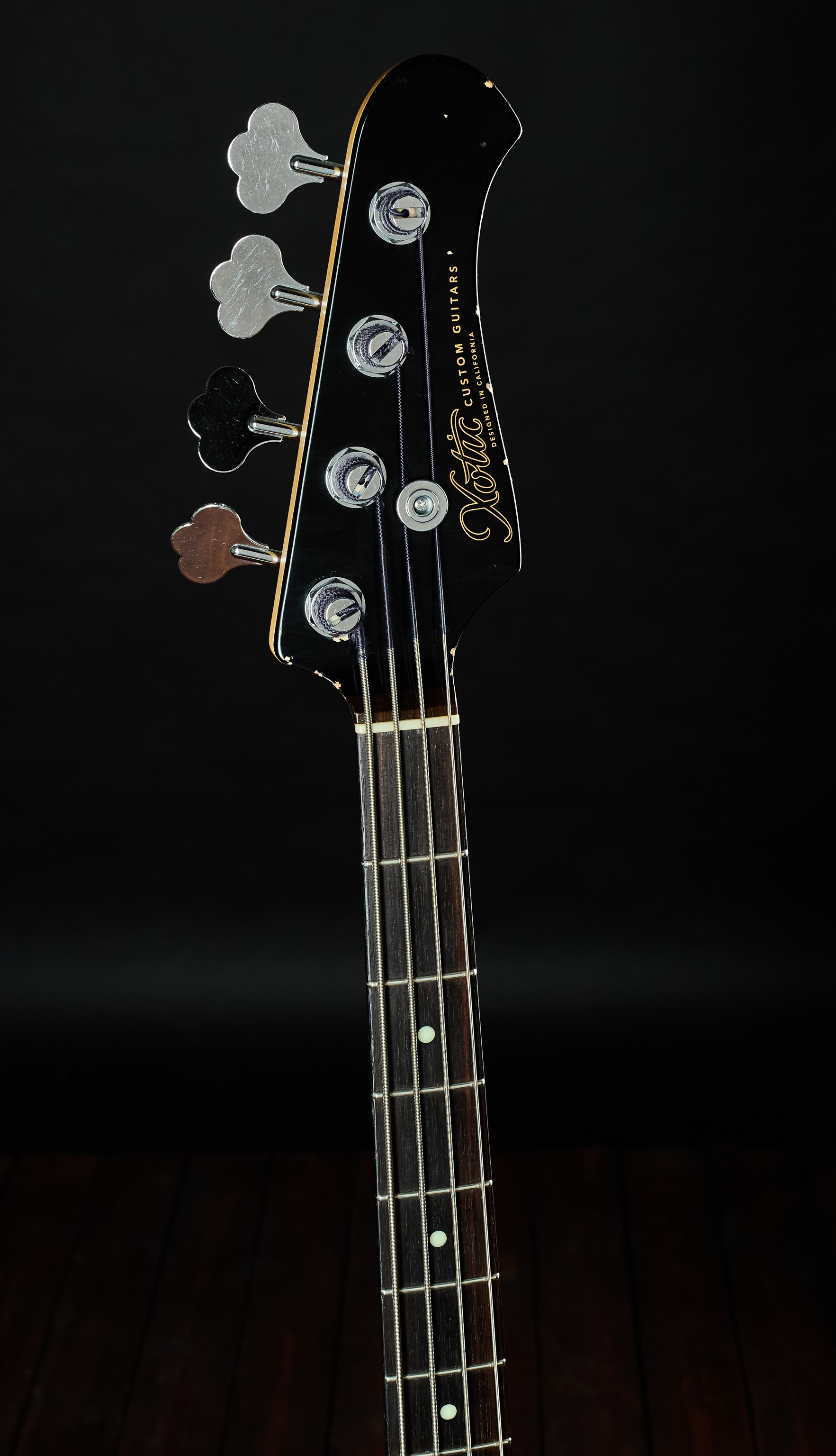 Xotic 2021 XJ-1T Black over Ice Blue Metallic Heavy Aged (obrázek 4)