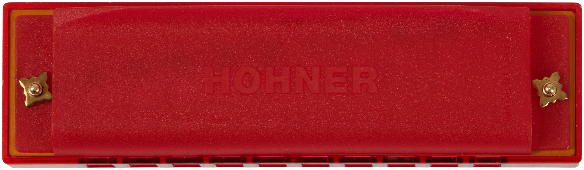 Levně Hohner Translucent Harp C, red, hardcase