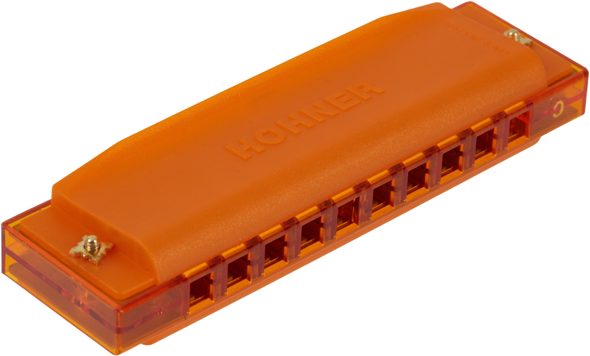 Hohner Translucent Harp C, orange, hardcase (obrázek 3)