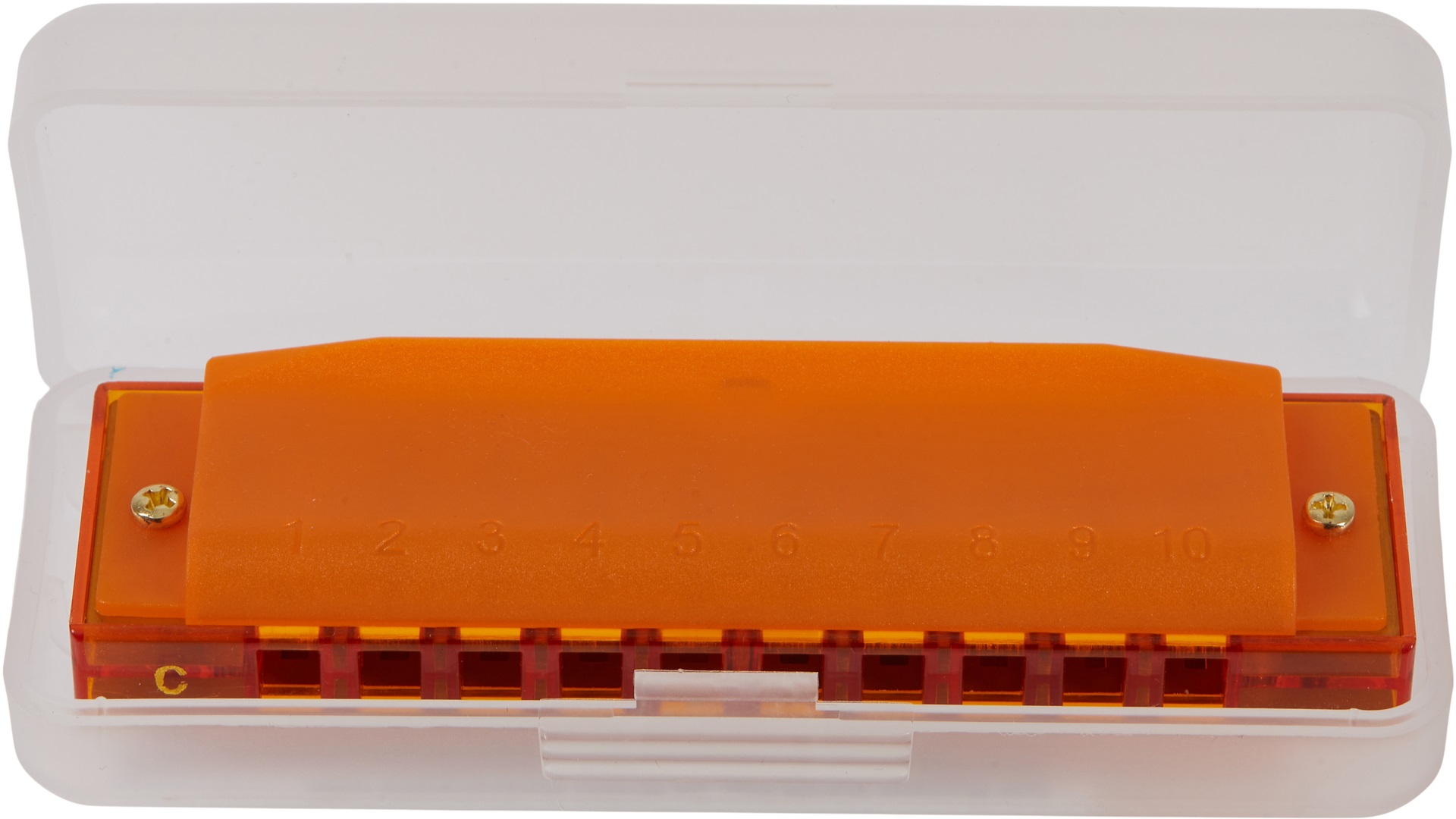 Hohner Translucent Harp C, orange, hardcase (obrázek 5)