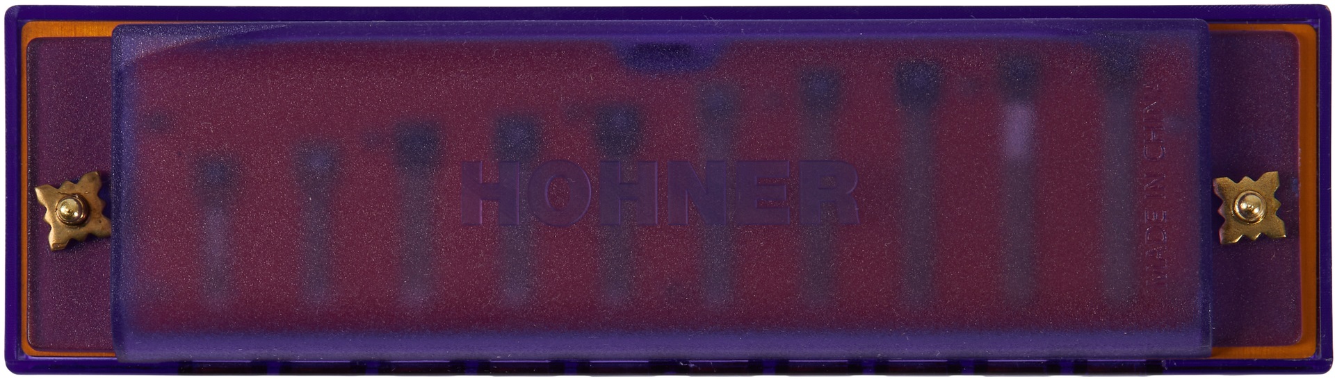 Levně Hohner Translucent Harp C, purple, hardcase