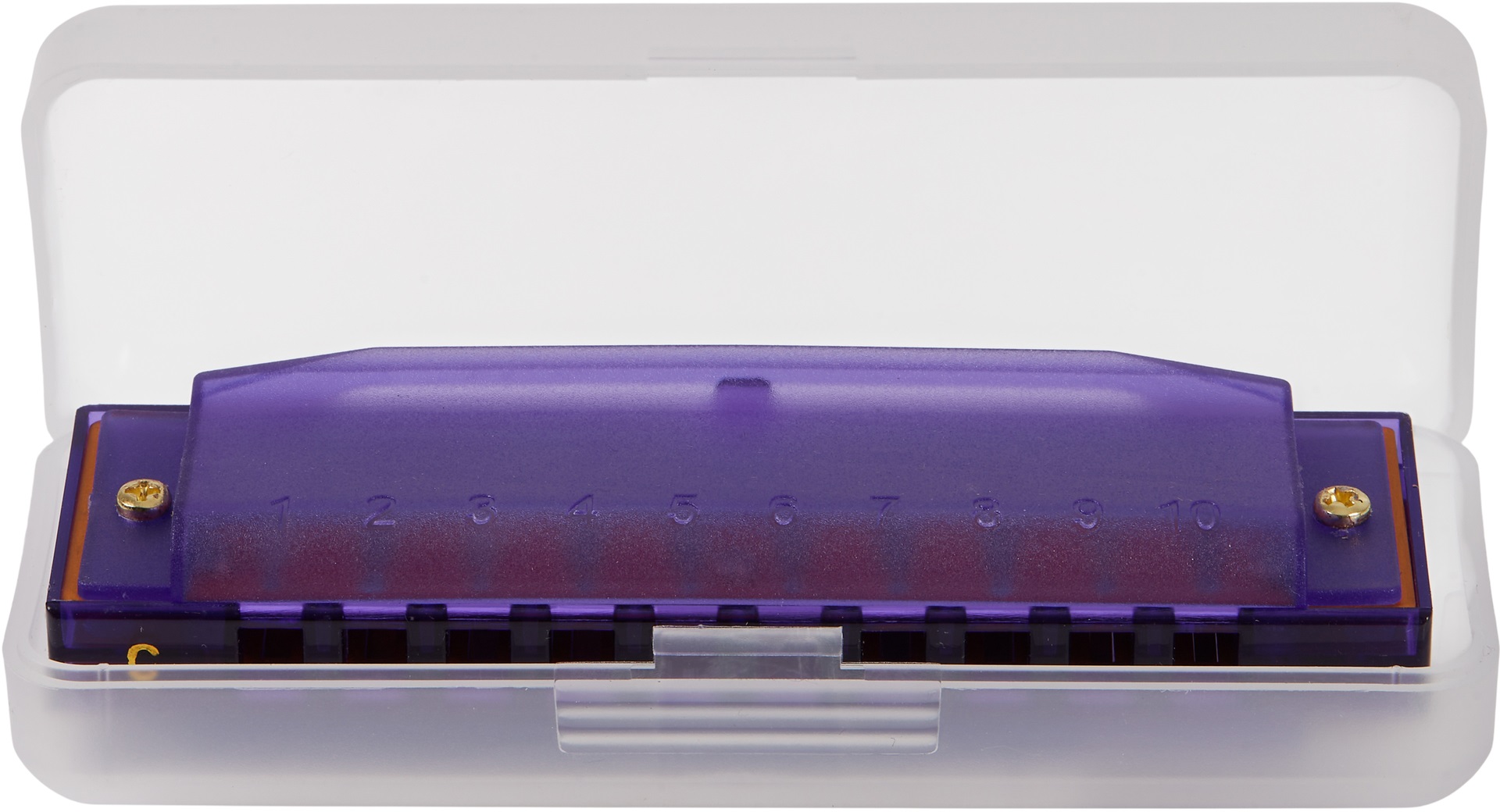Hohner Translucent Harp C, purple, hardcase (obrázek 5)