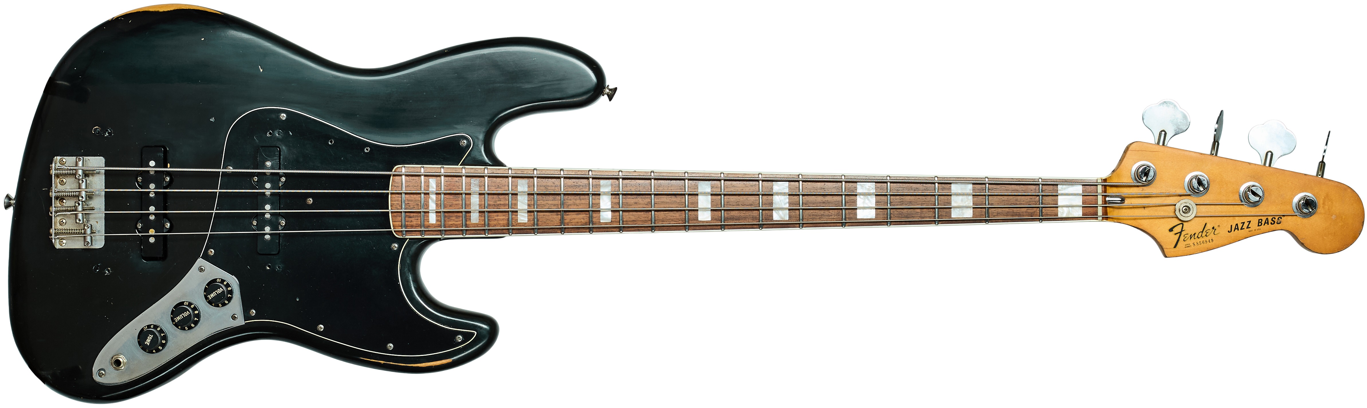 Levně Fender 1980 Jazz Bass Black RW