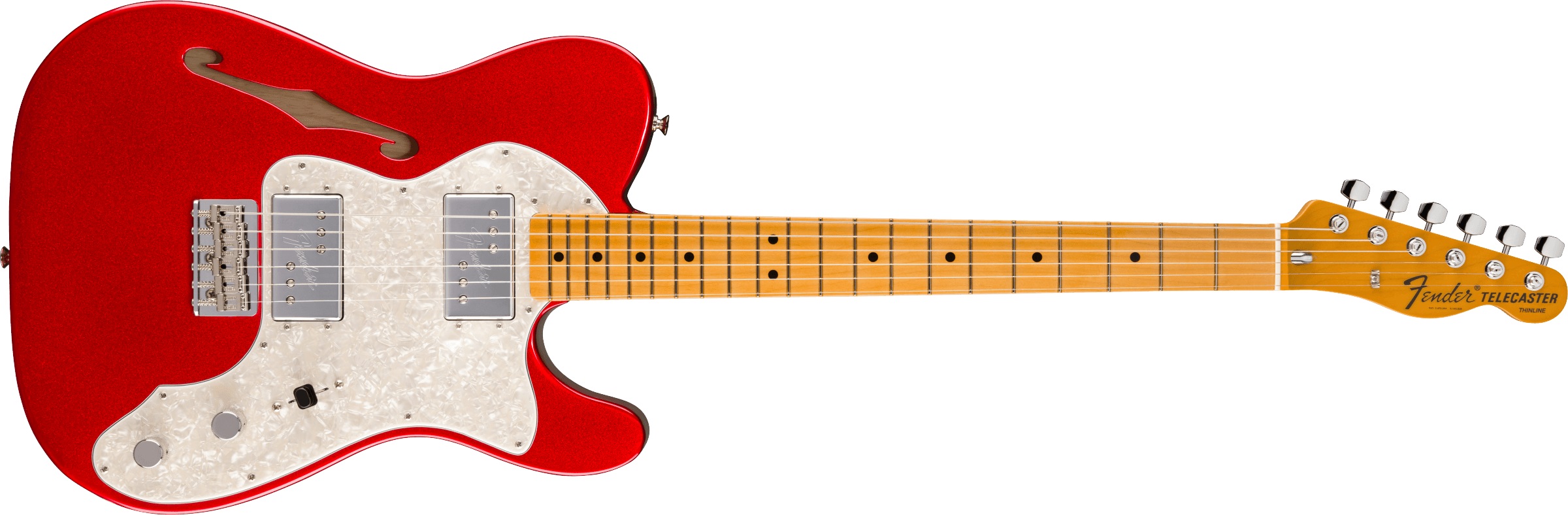 Fender American Vintage II 1972 Telecaster Thinline MN CAR