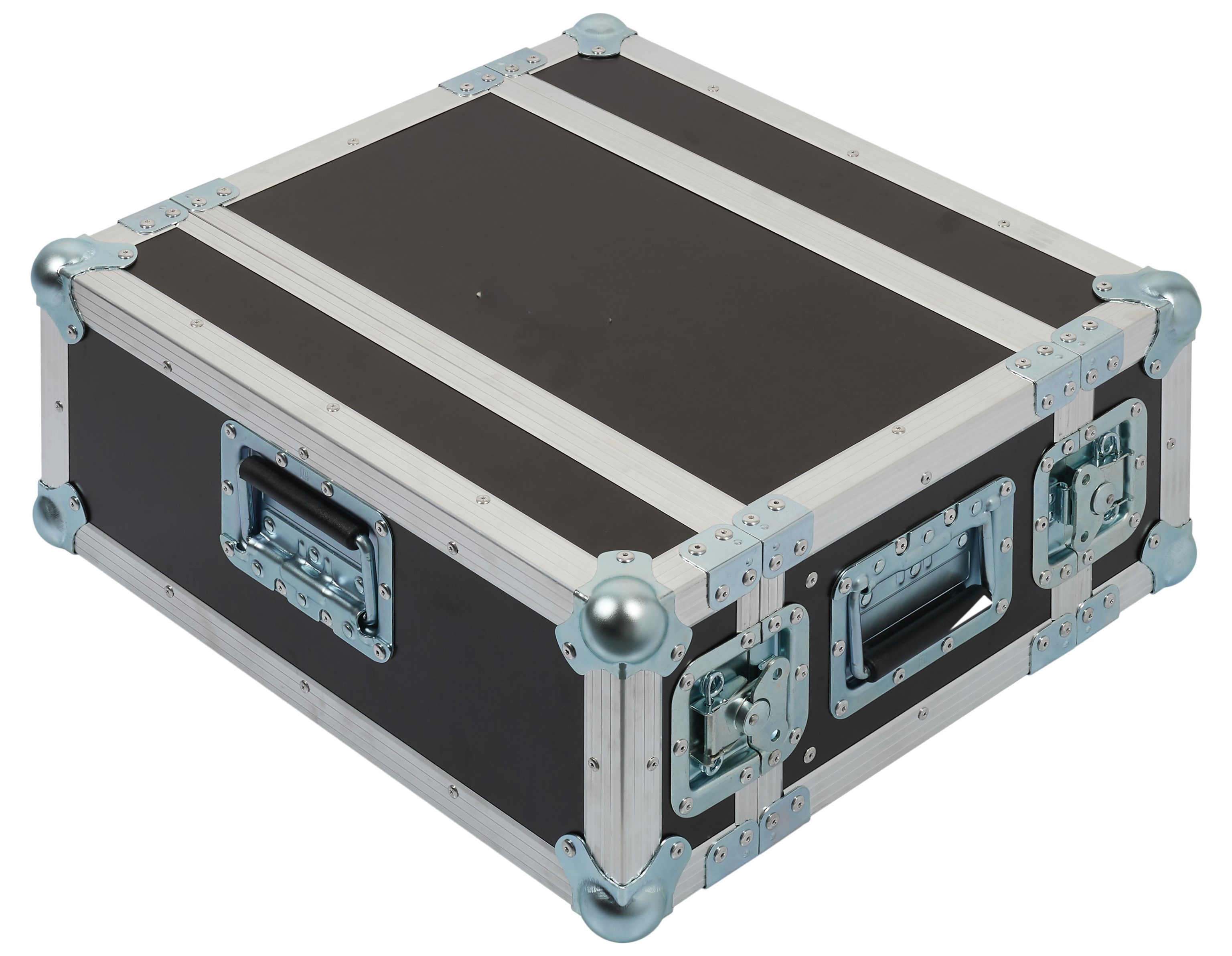 Razzor Cases 4U rack 300 s úložnými přihrádkami ve víkách (obrázek 3)