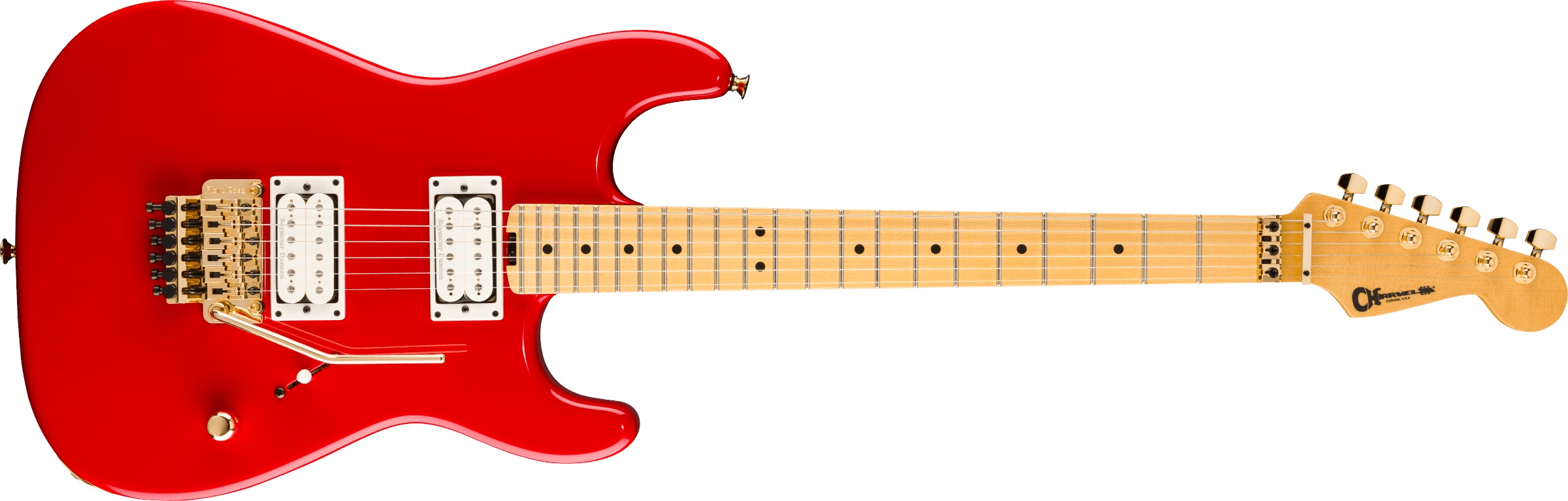 Levně Charvel American Neo-Classic San Dimas SD1 HH FR MN Ferrari Red