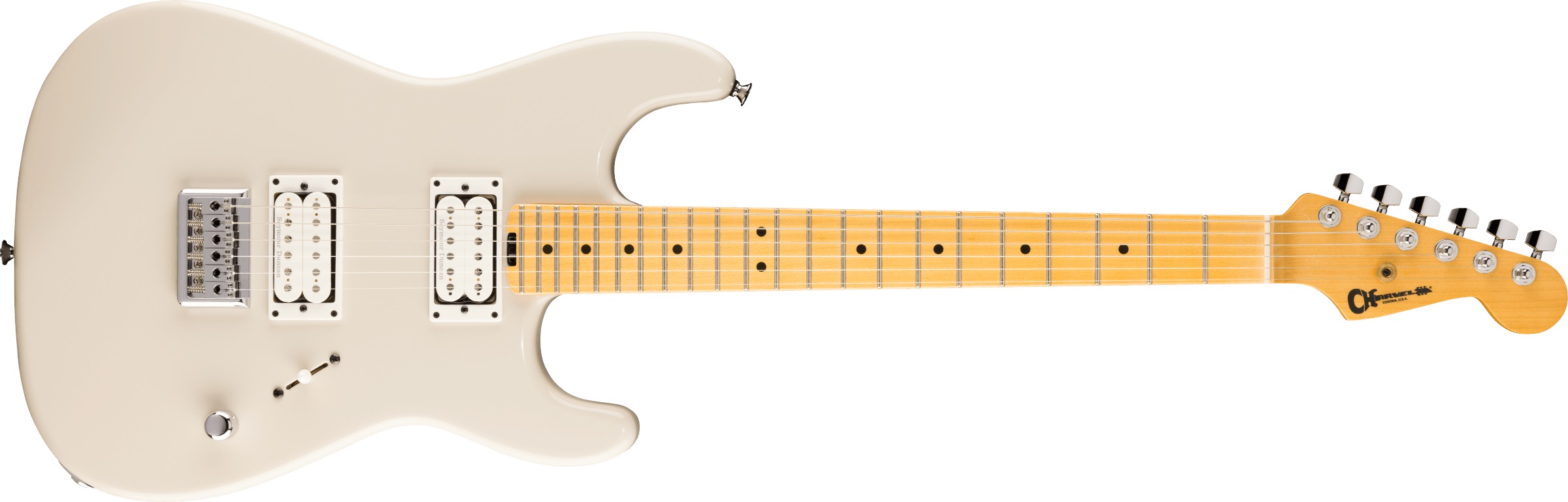 Levně Charvel American Neo-Classic San Dimas SD1 HH HT MN Ivory Blitz