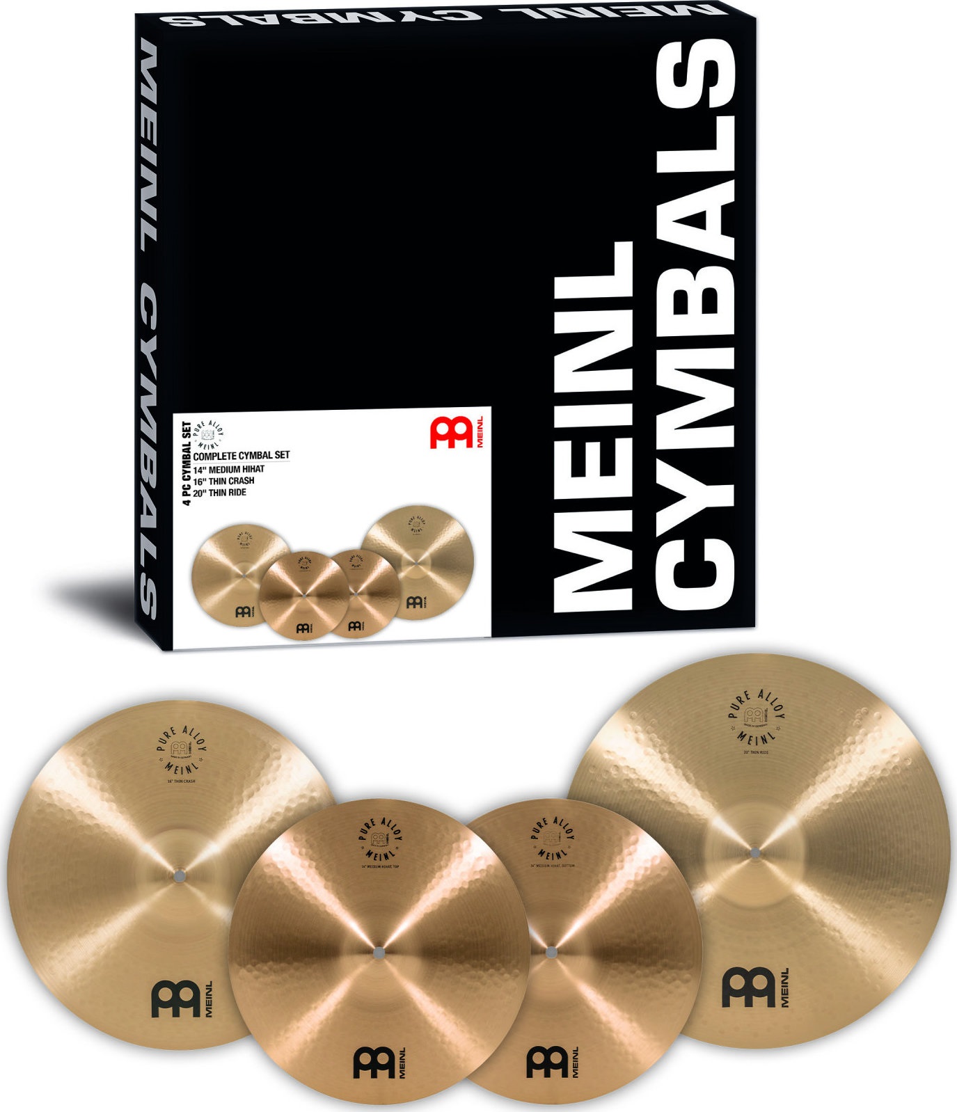 Meinl Pure Alloy Cymbal Set (obrázek 5)