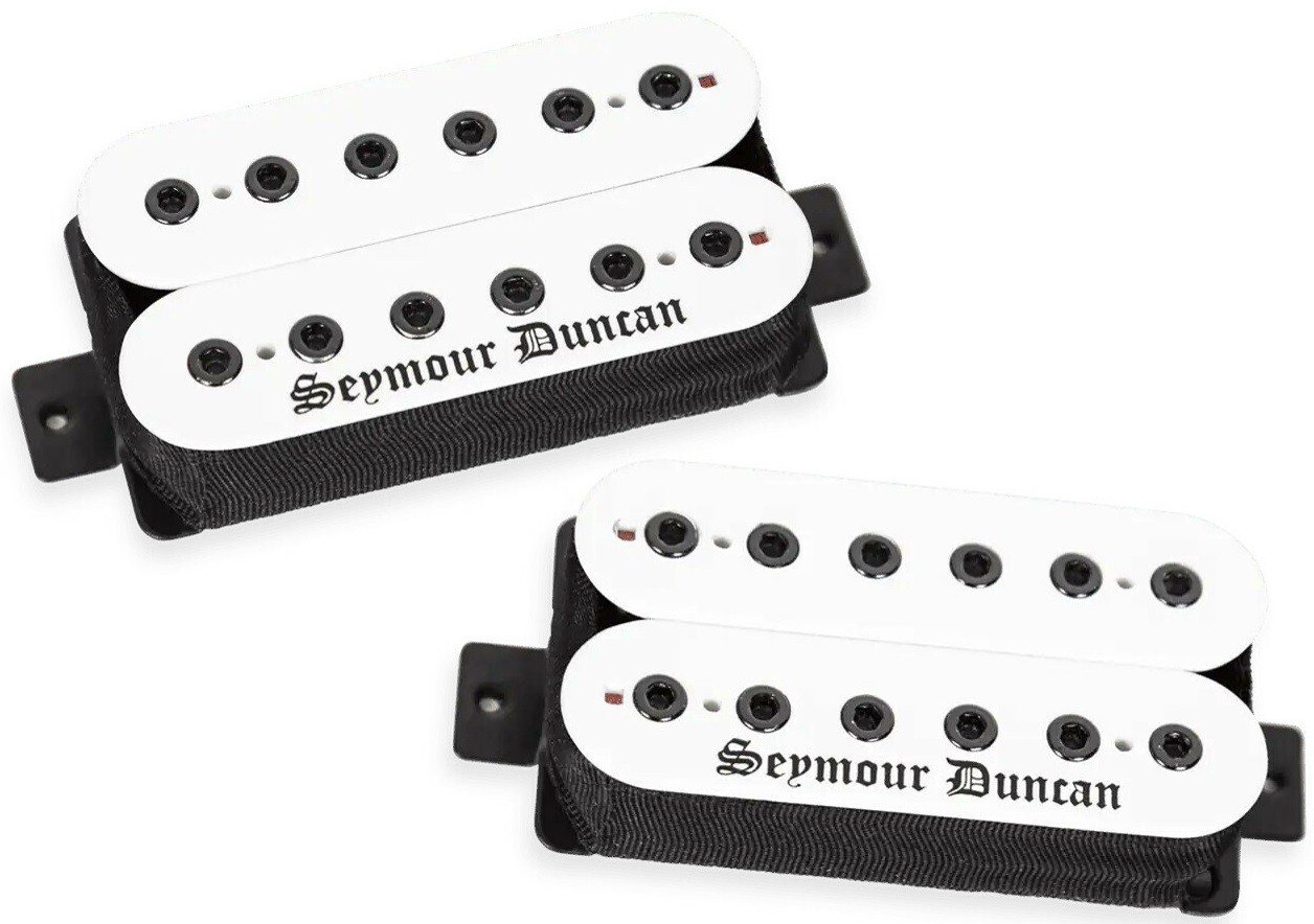 Levně Seymour Duncan Black Winter Humbucker Set - Blackened White