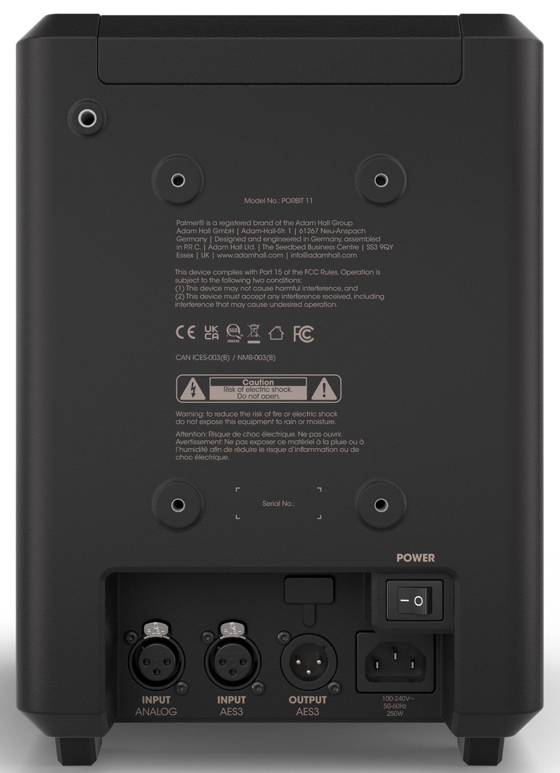 Palmer ORBIT11 (obrázek 4)