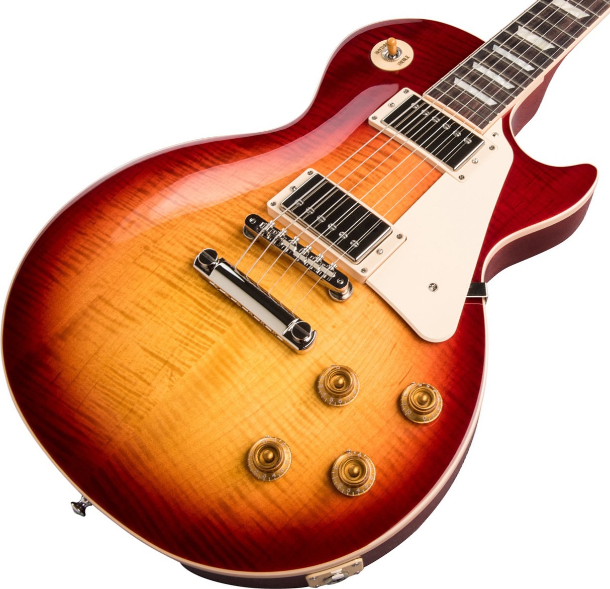 Gibson Les Paul Standard 50s Custom Shop Top Heritage Cherry Sunburst (obrázek 4)