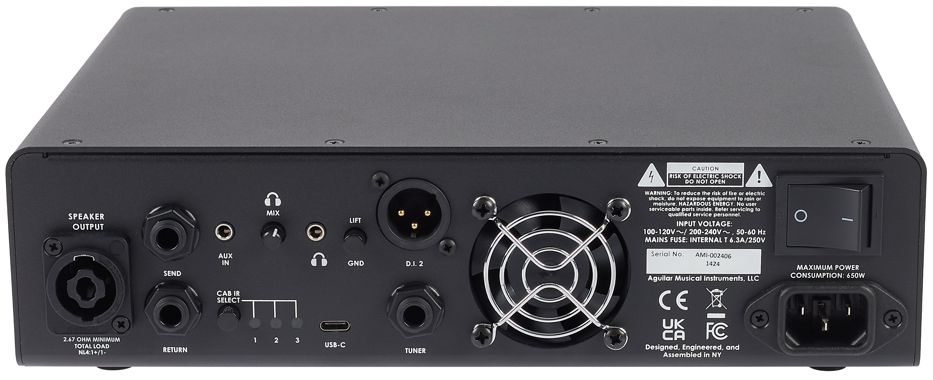 Aguilar Tone Hammer 500 V2 (obrázek 4)