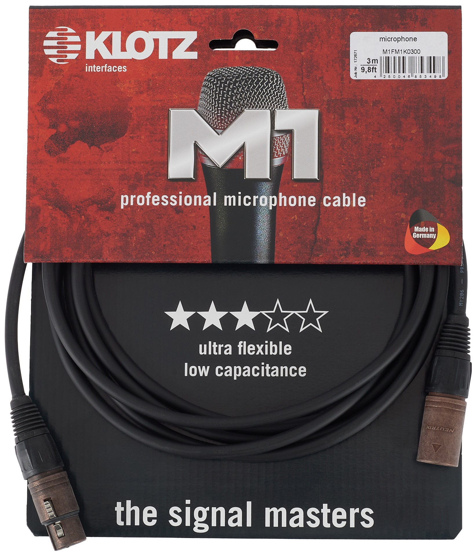 Levně Klotz M1FM1K0300