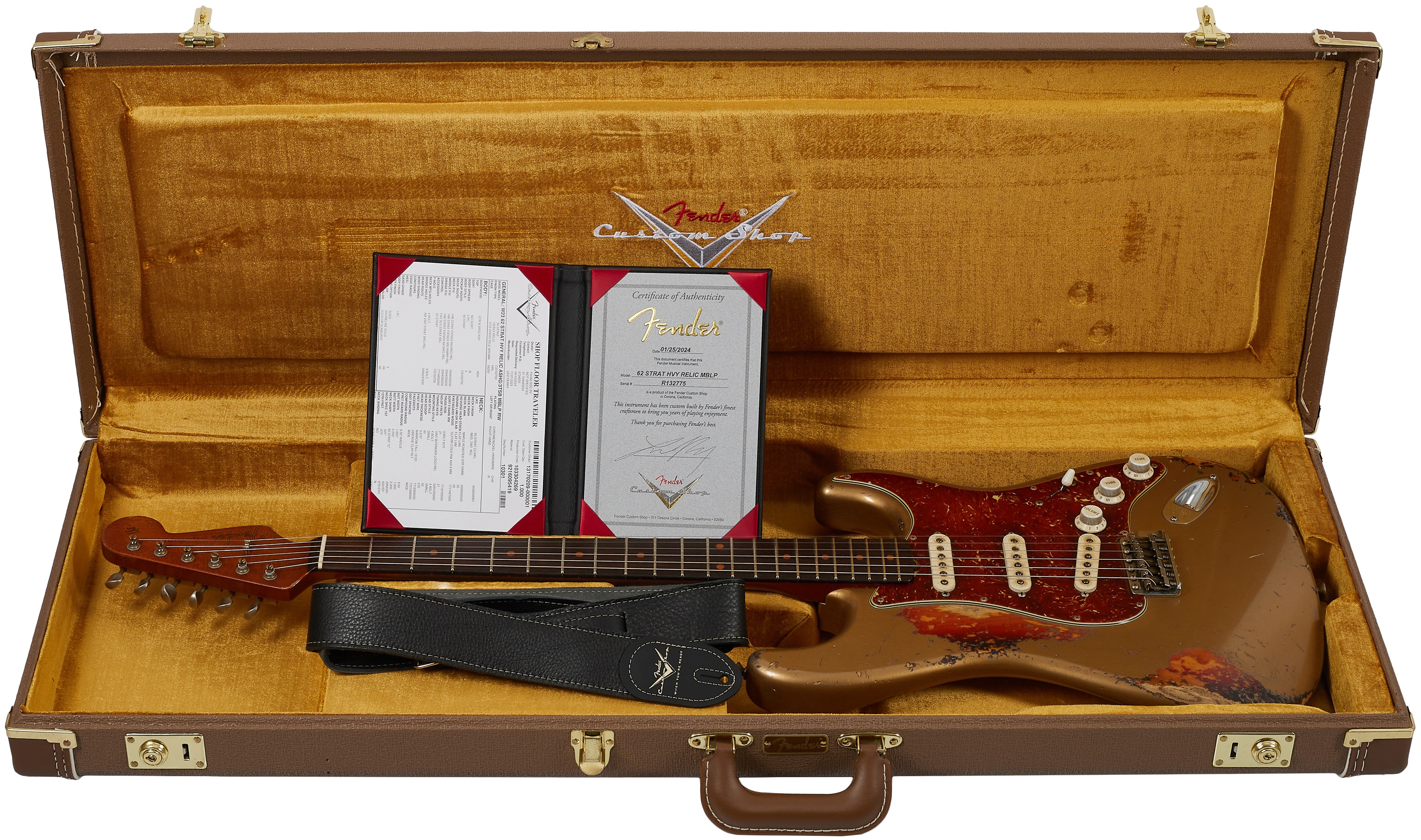 Fender Custom Shop 62 Stratocaster Masterbuilt Levi Perry Heavy Relic (obrázek 6)