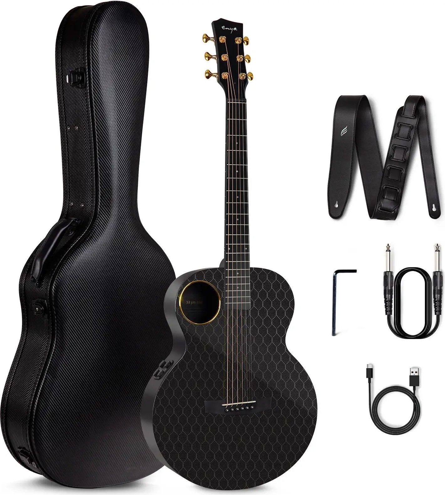 Enya Music X4 Pro Mini AcousticPlus Black (obrázek 6)