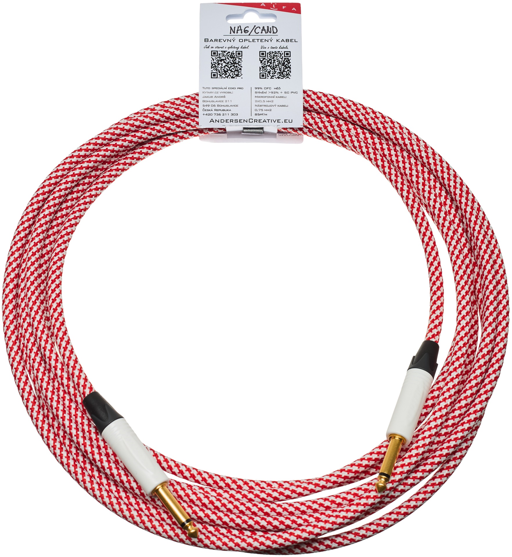 Levně Andersen Creative Candy Cane Jack-Jack 6 m