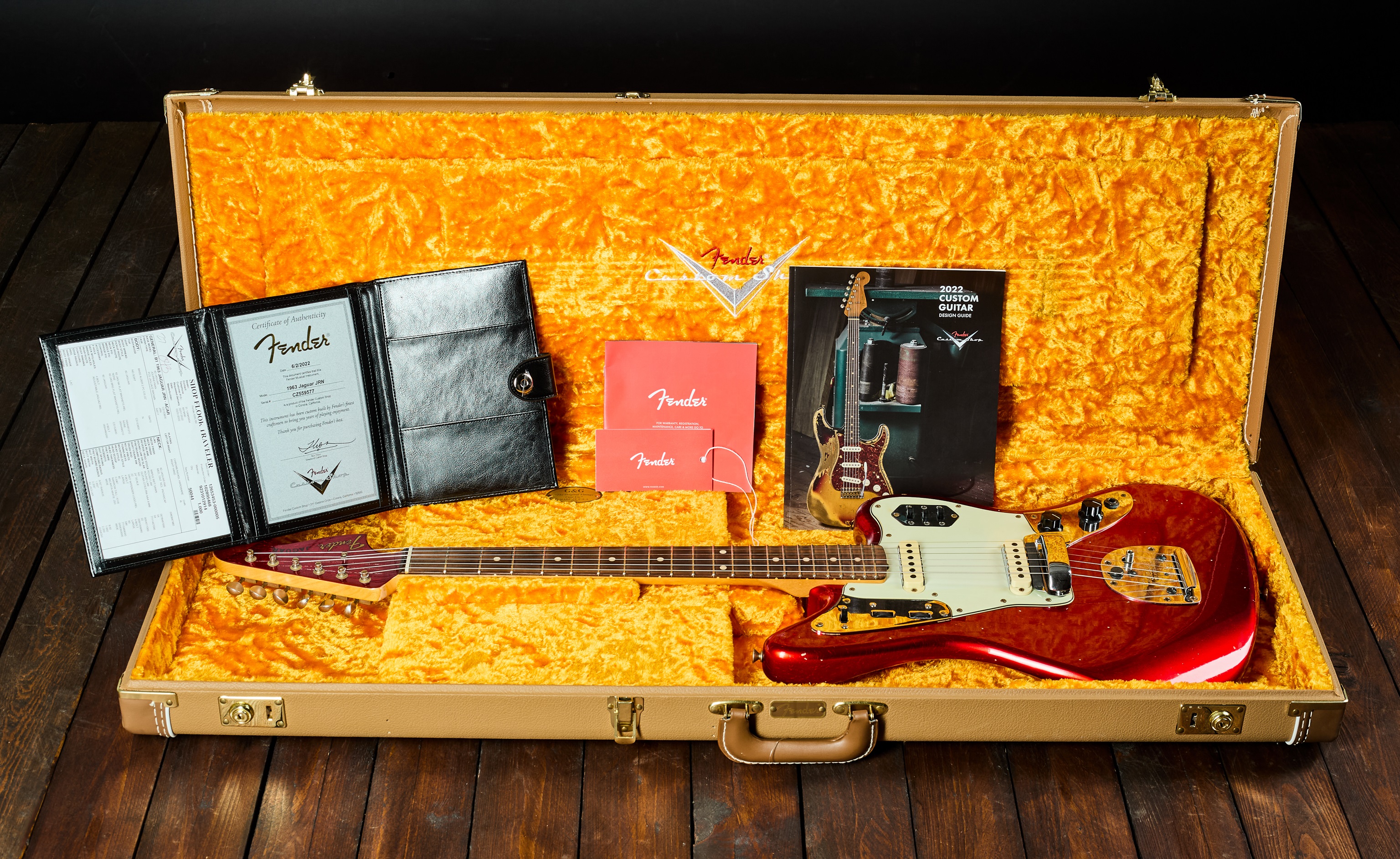 Fender Custom Shop 2022 Jaguar 63 JRN Relic CAR (obrázek 8)