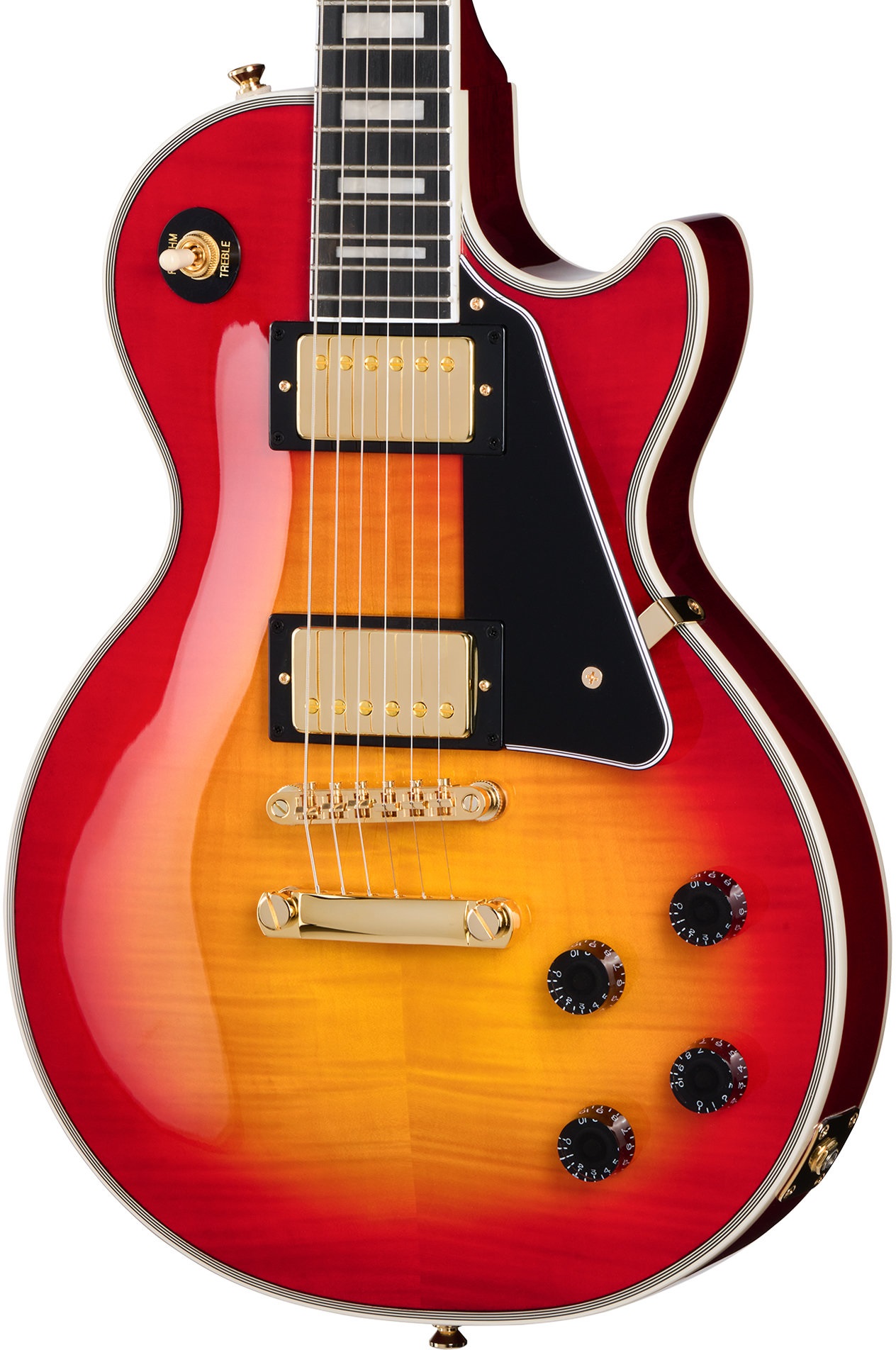 Epiphone Les Paul Custom Figured Heritage Cherry Sunburst (obrázek 3)