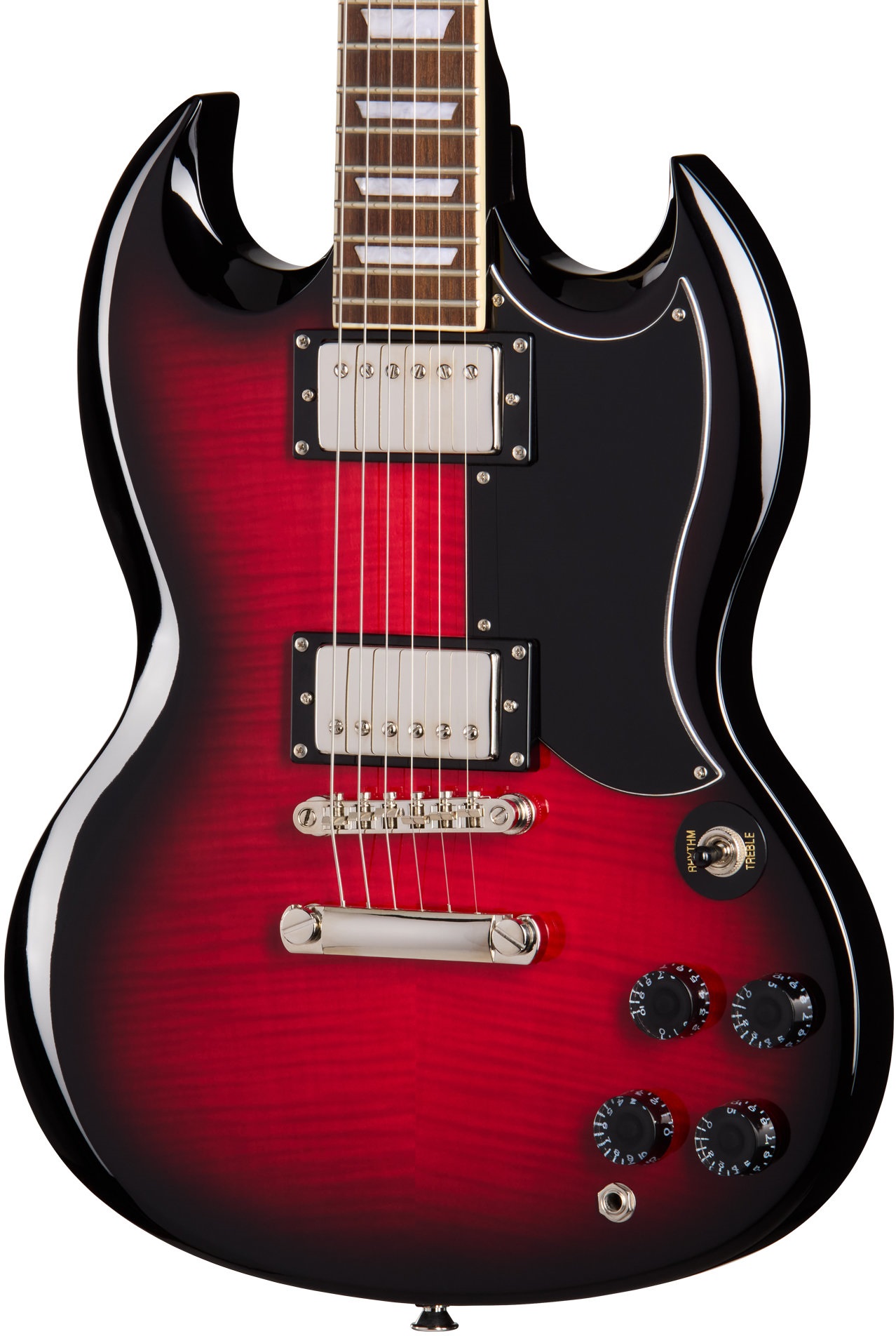 Epiphone SG Tribute Plus Cherry Burst (obrázek 3)