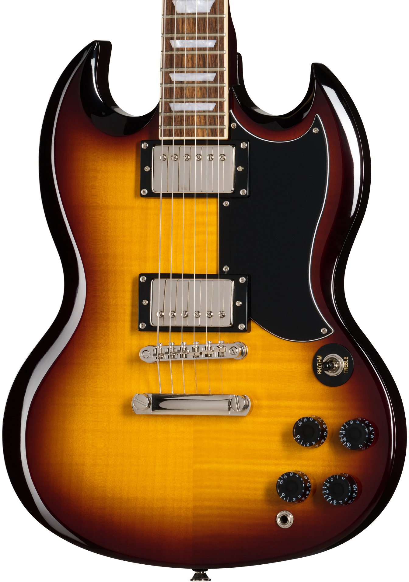 Epiphone SG Tribute Plus Vintage Sunburst (obrázek 3)