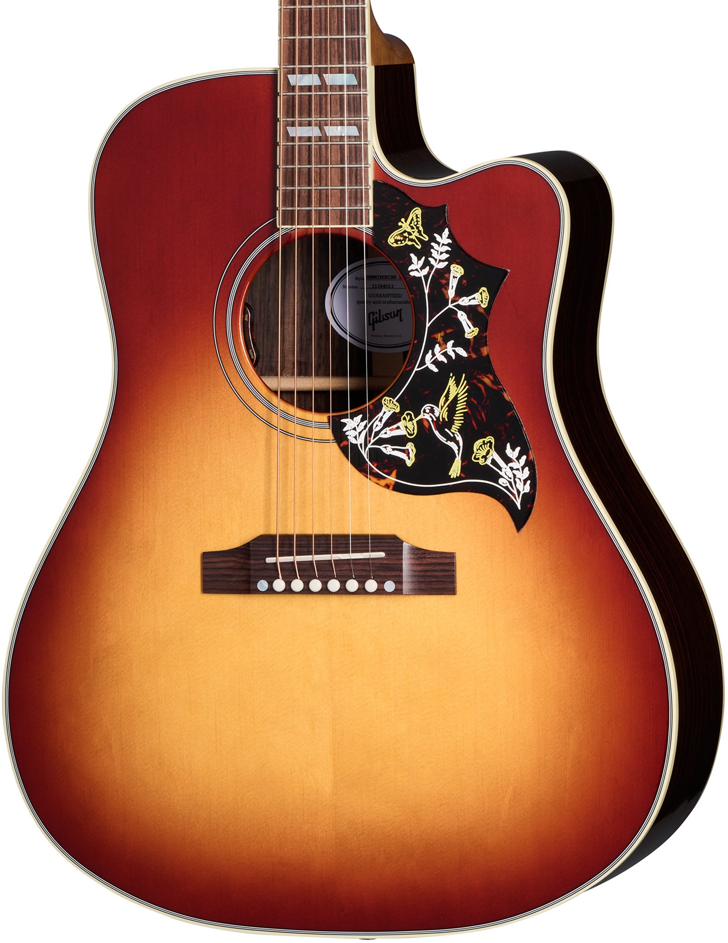 Gibson Hummingbird Standard Rosewood EC Rosewood Burst (obrázek 3)