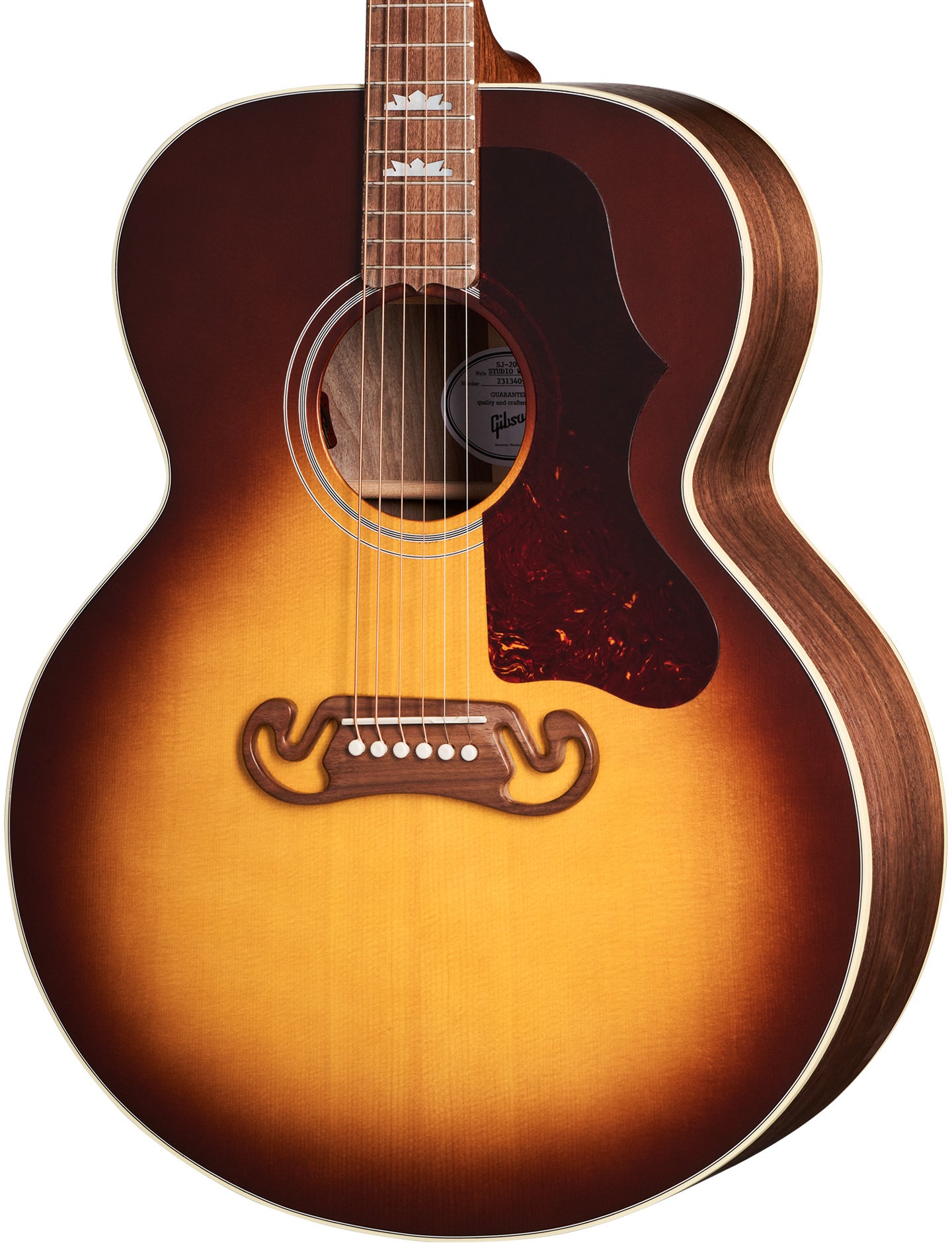 Gibson SJ-200 Studio Walnut Walnut Burst (obrázek 3)