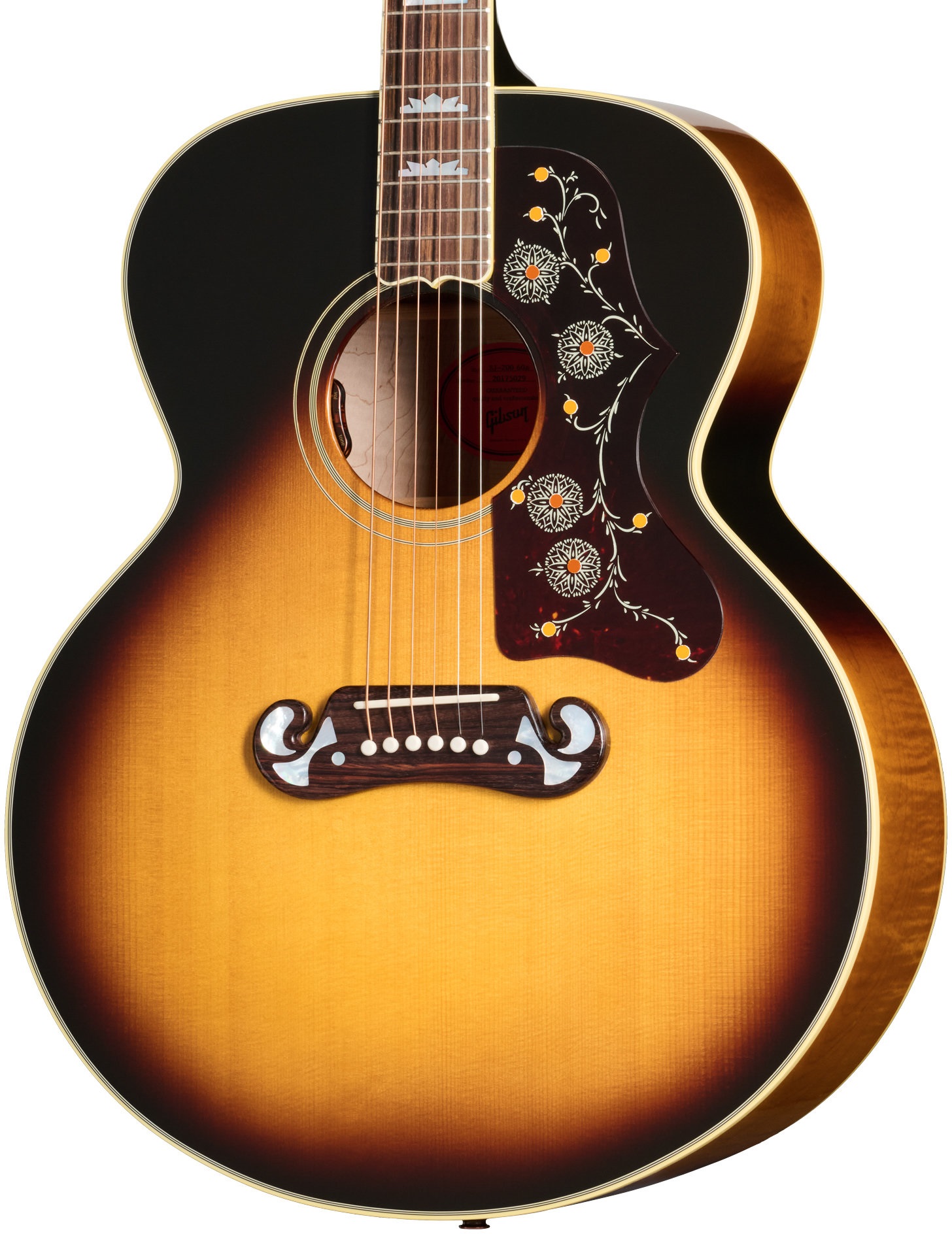Gibson SJ-200 60s Original Vintage Sunburst (obrázek 3)