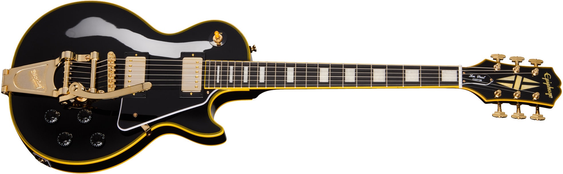 Levně Epiphone Joe Bonamassa ‘59 Les Paul Custom Antique Ebony