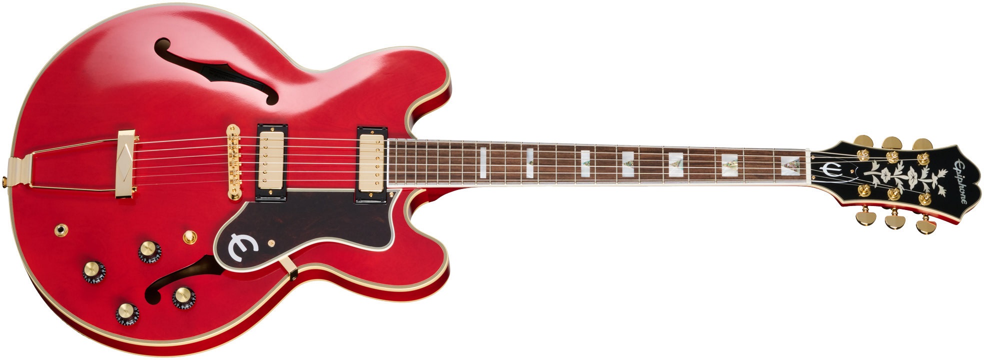 Levně Epiphone Masterbilt Gem Archer Sheraton Cherry Red