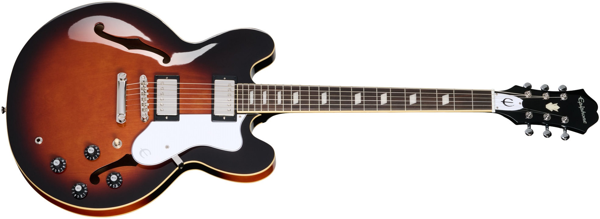 Levně Epiphone Bonehead Riviera Dark Tobacco Burst