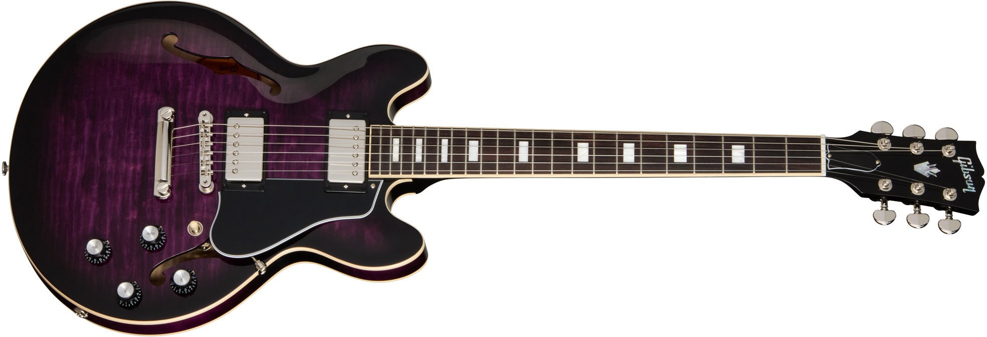 Levně Gibson ES-339 Figured Dark Purple Burst