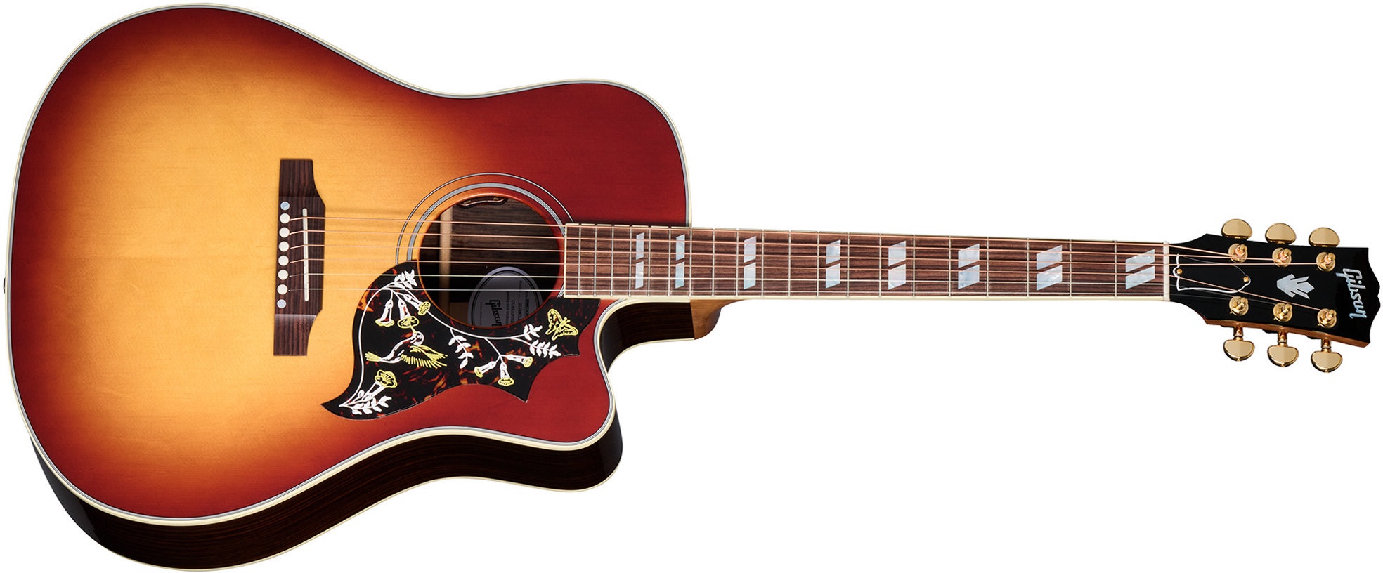 Levně Gibson Hummingbird Standard Rosewood EC Rosewood Burst