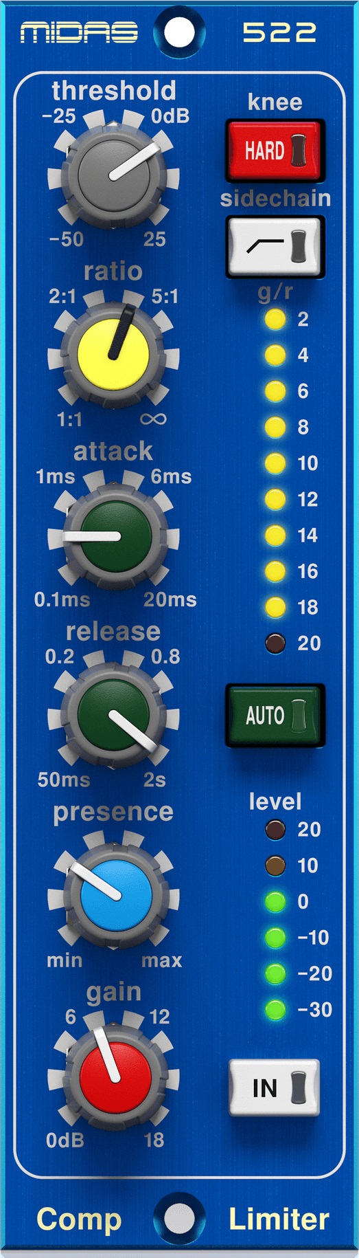 Midas COMPRESSOR LIMITER 522 V2