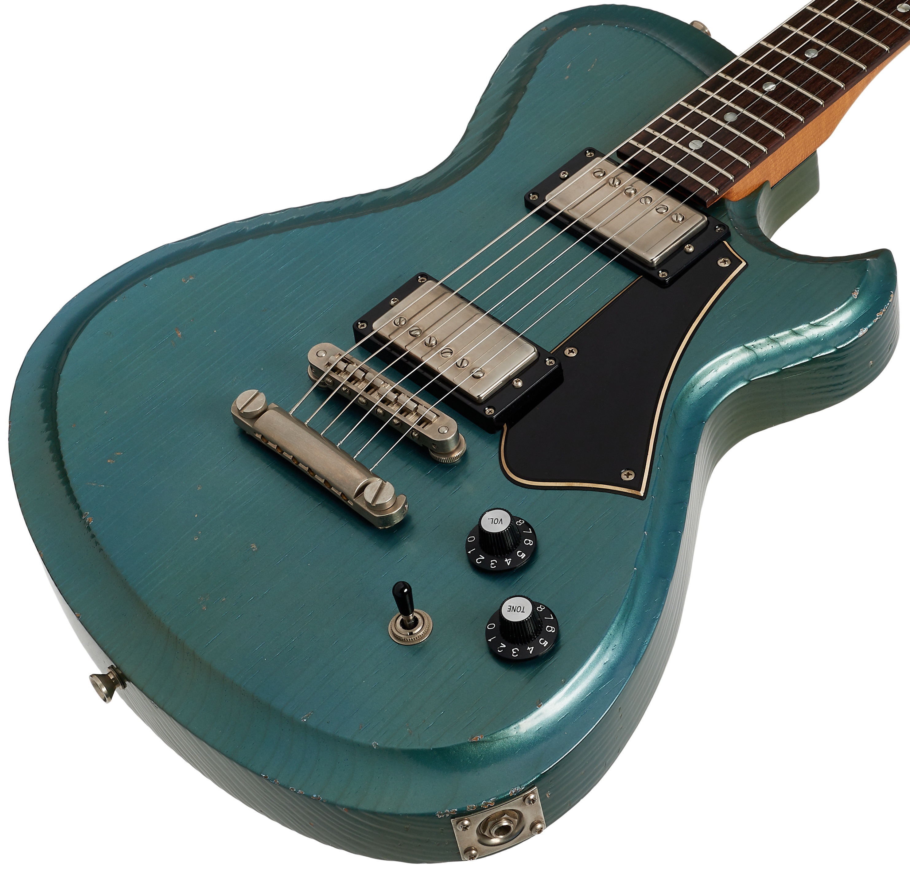 Novo Solus H2 Aged Pelham Blue NAMM 26 (obrázek 3)